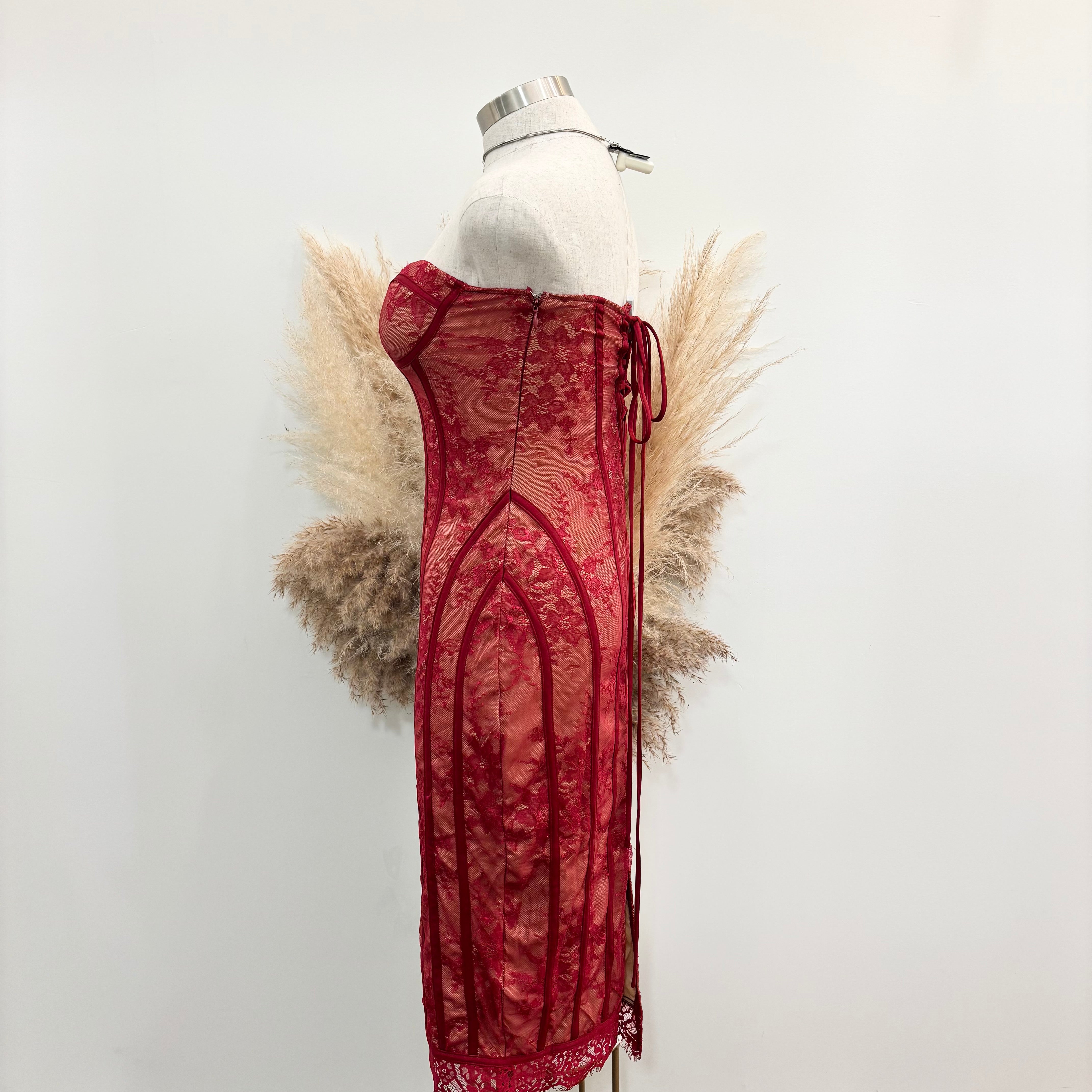 Gigi Dress (Burg)