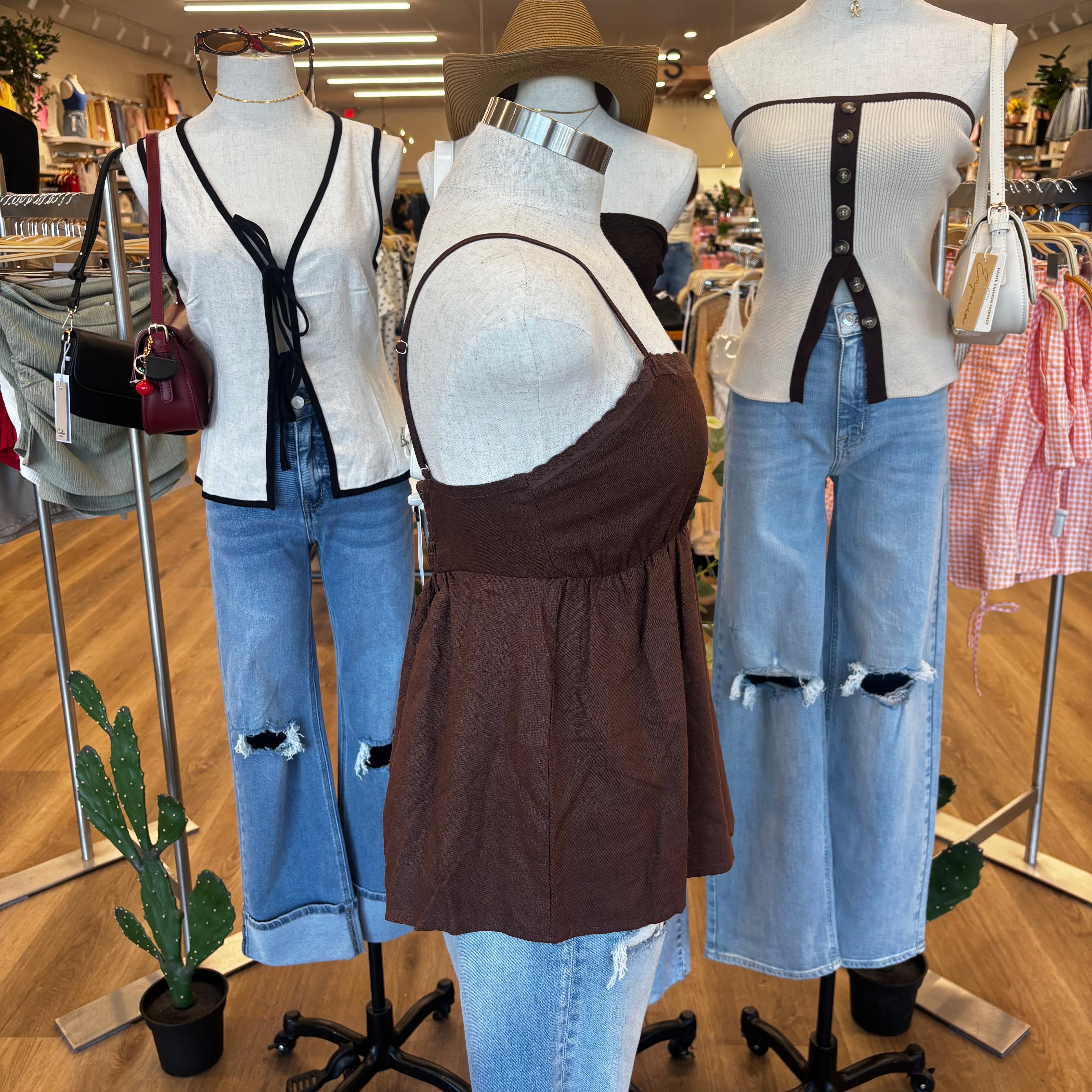 Miley Top (Chocolate)