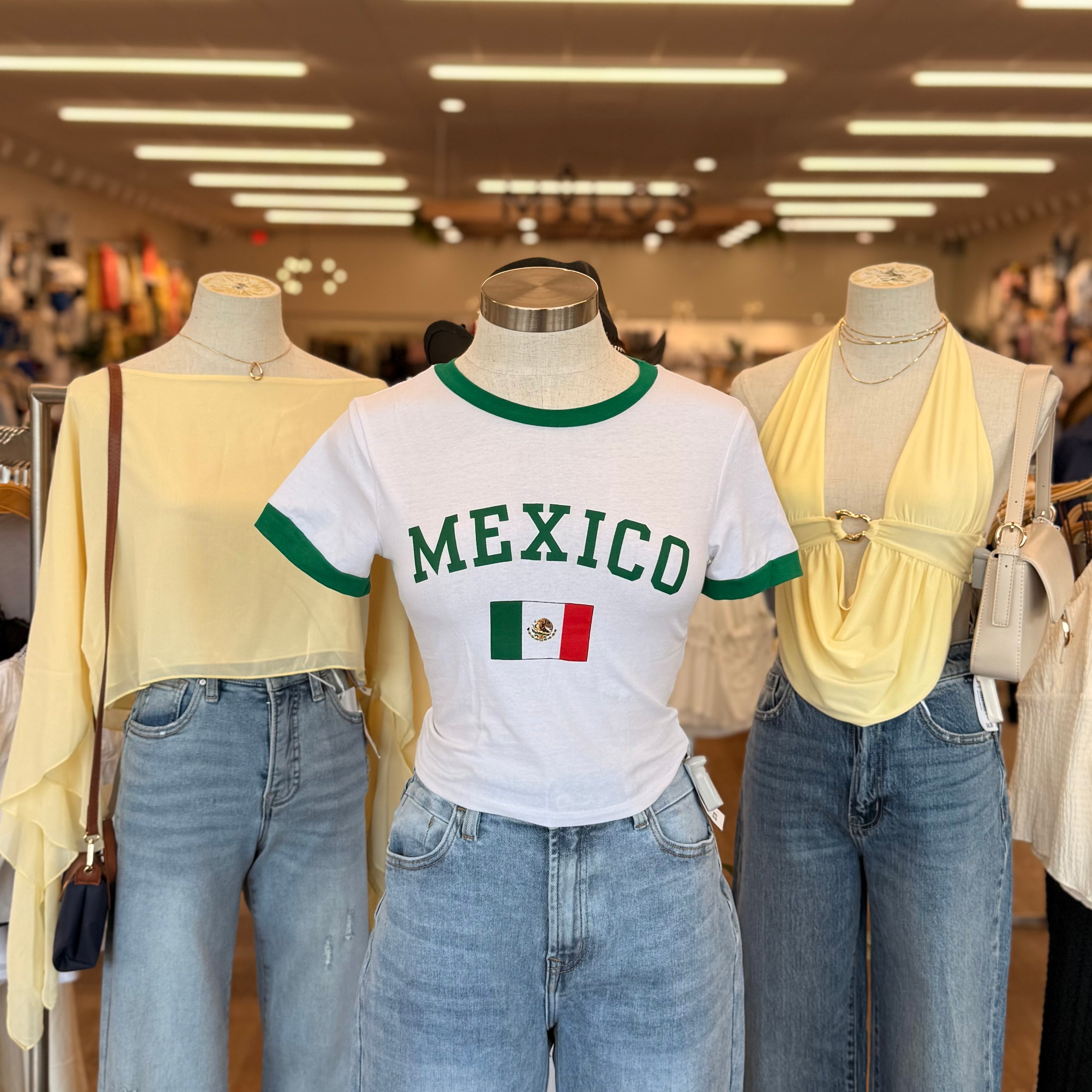 Mexico Top (White)