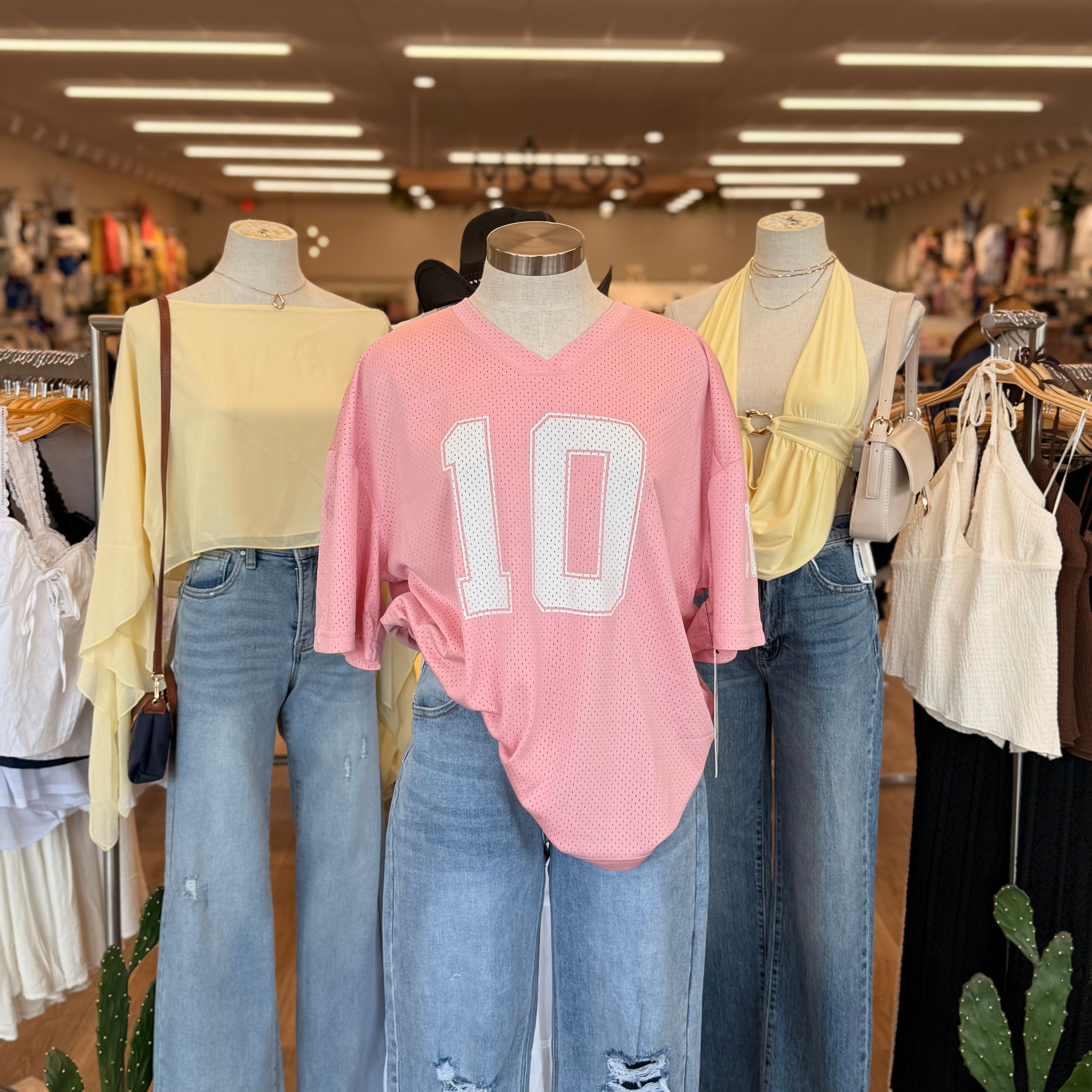 Nancy Oversize Jersey (Pink)