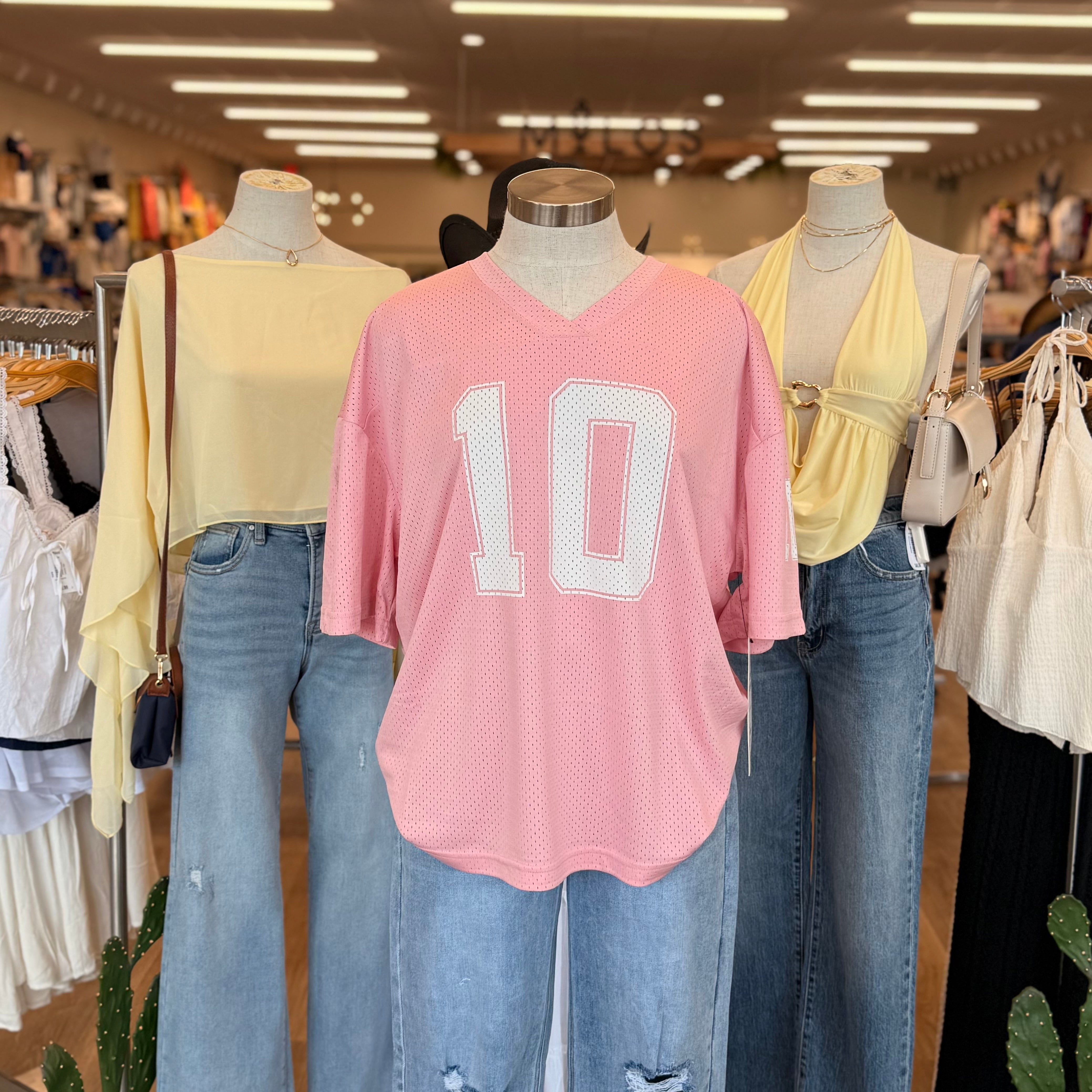 Nancy Oversize Jersey (Pink)