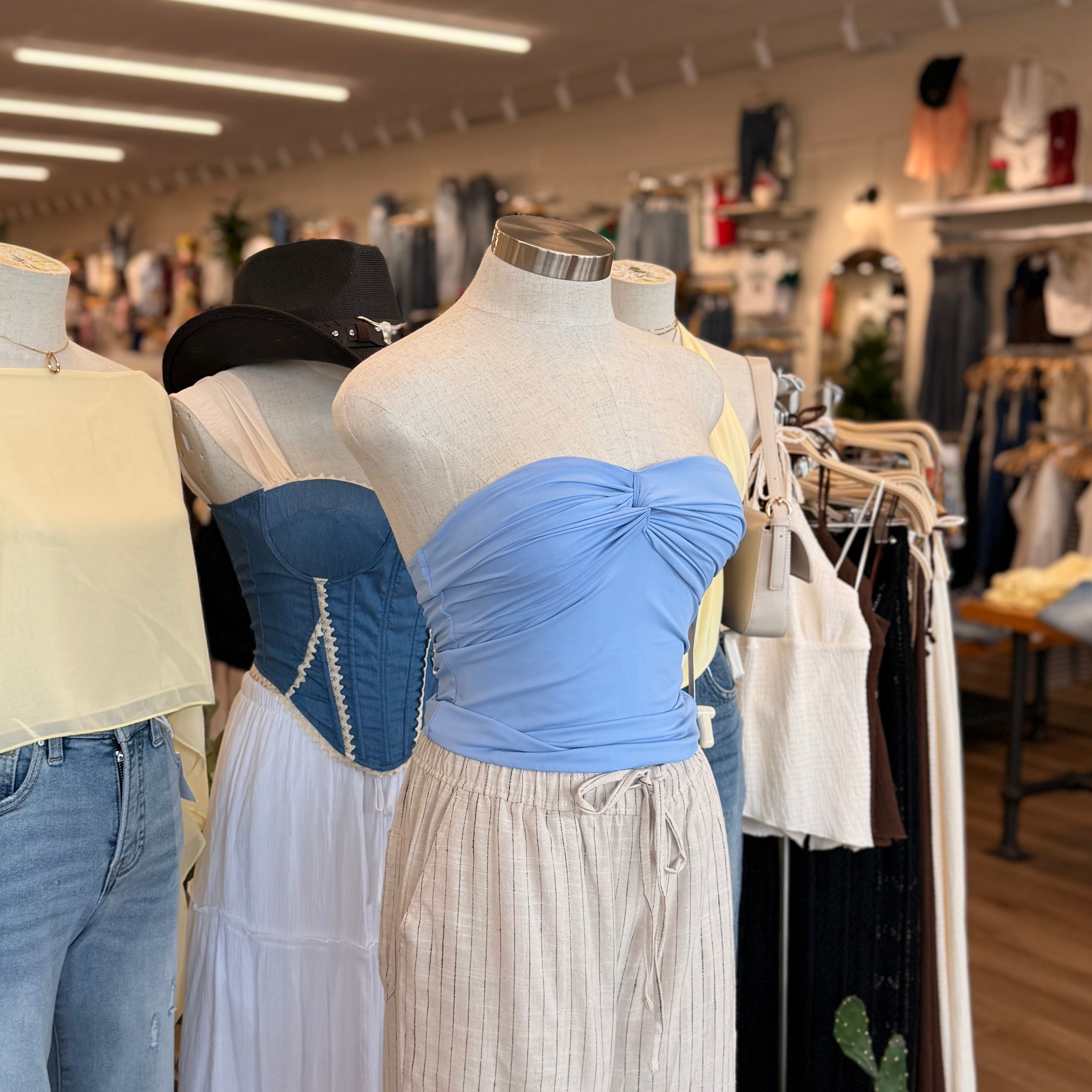 Jenny Tube Top (Blue)