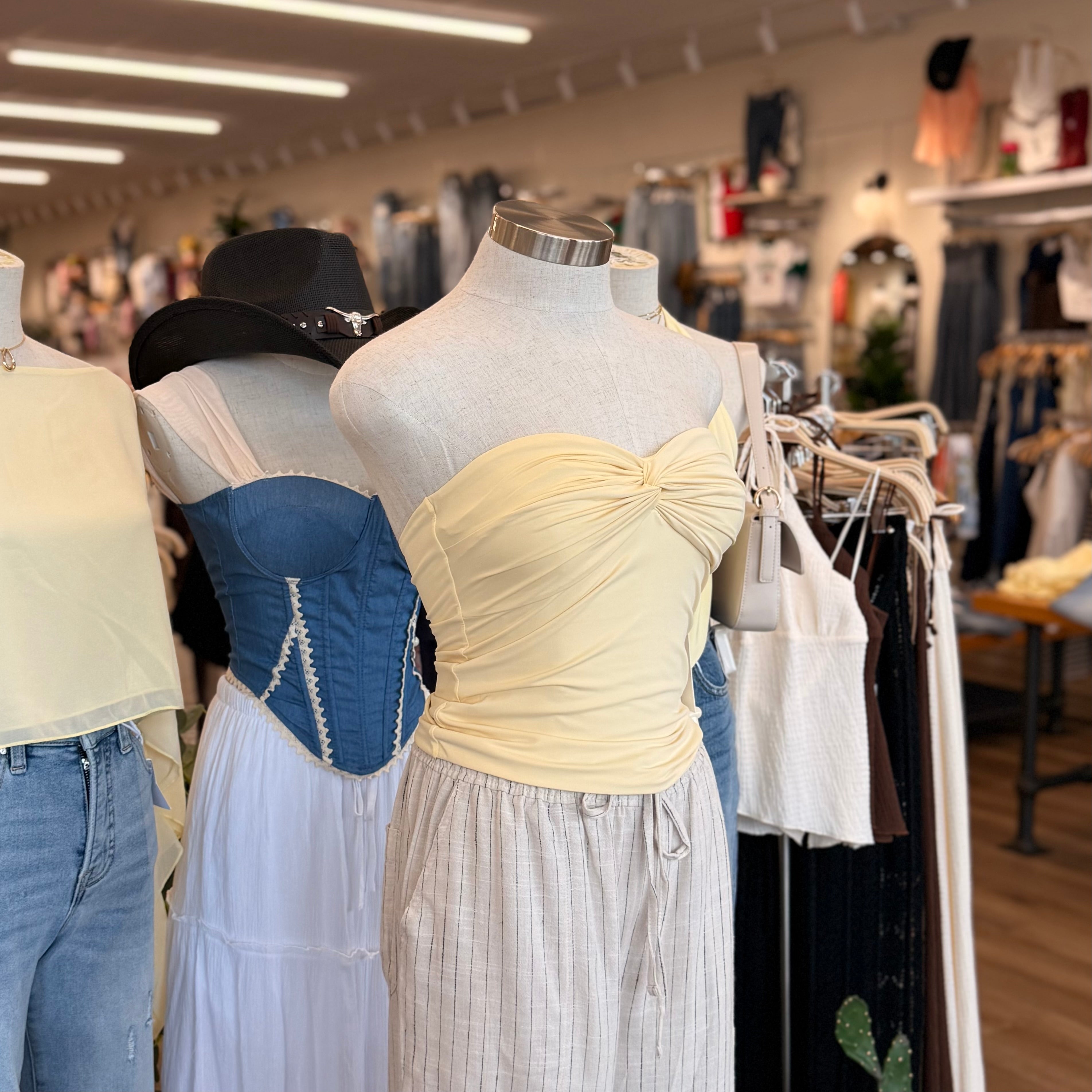 Jenny Tube Top(B Cream)