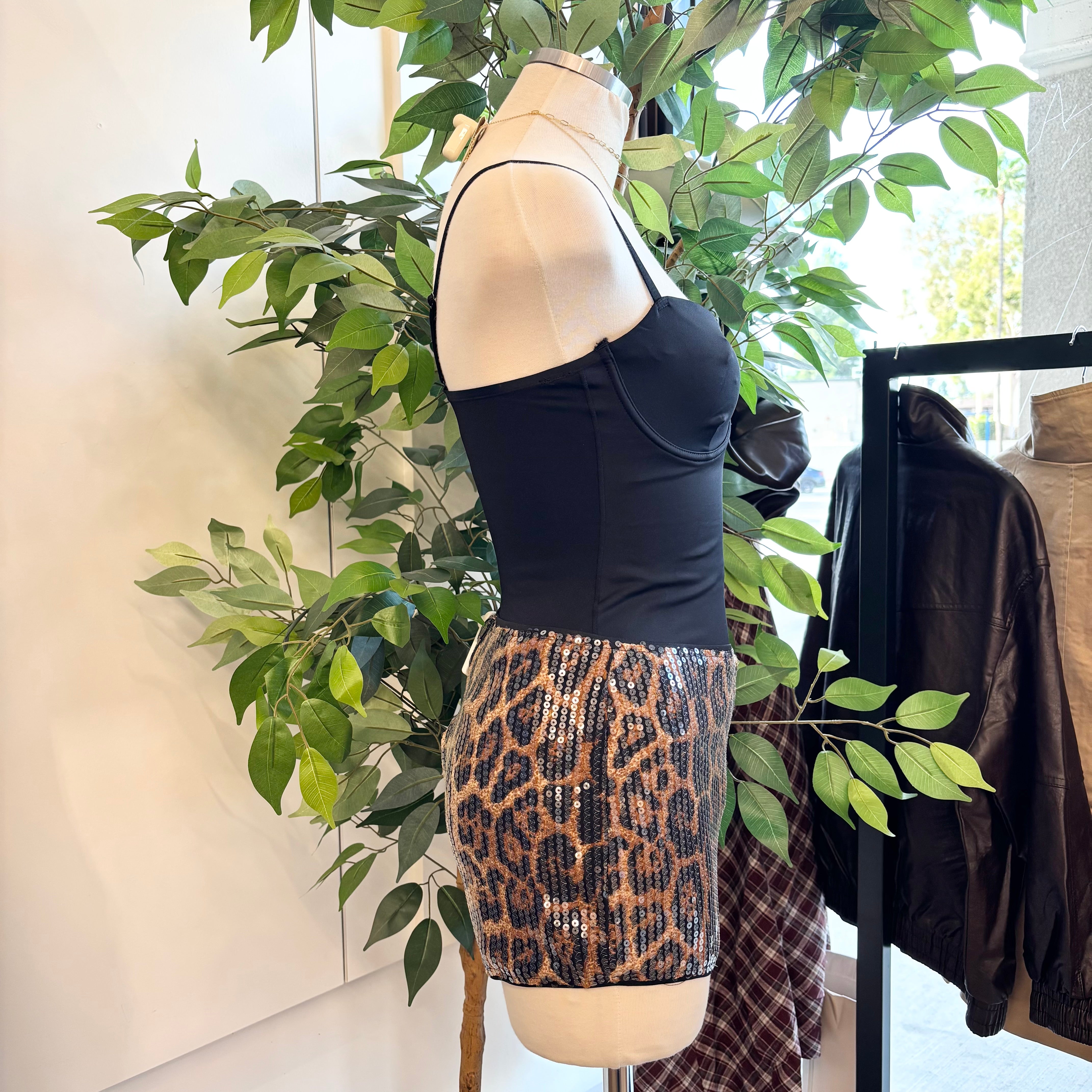Jazmine Shorts (Leopard)