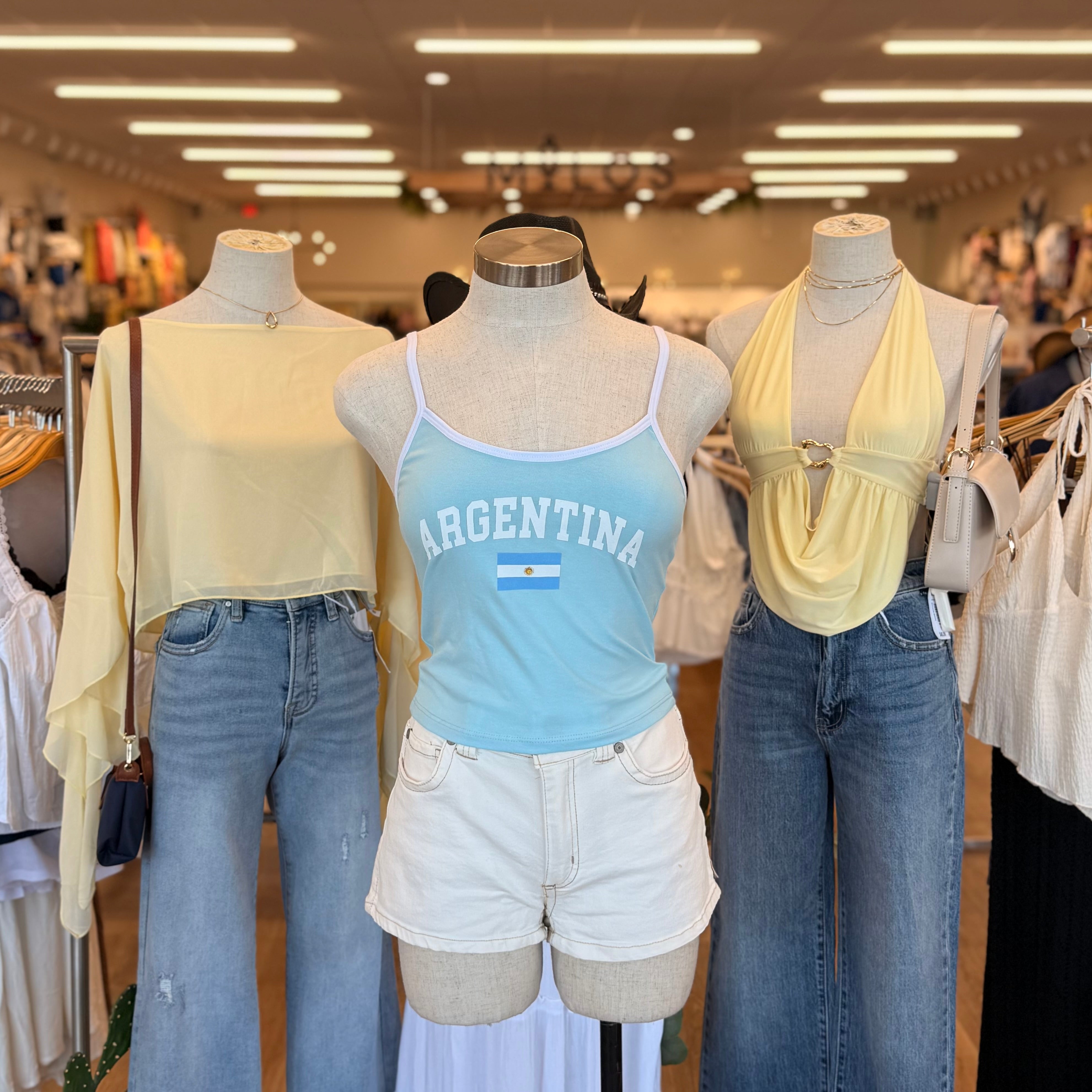 Argentina Top (Blue)