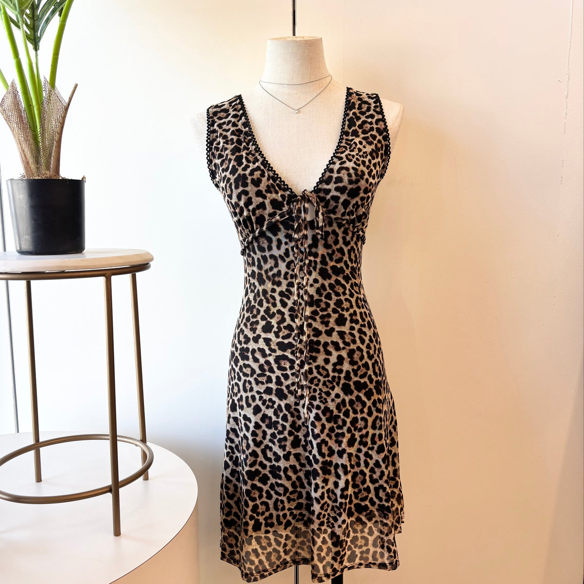 Carmela Dress (Leopard)