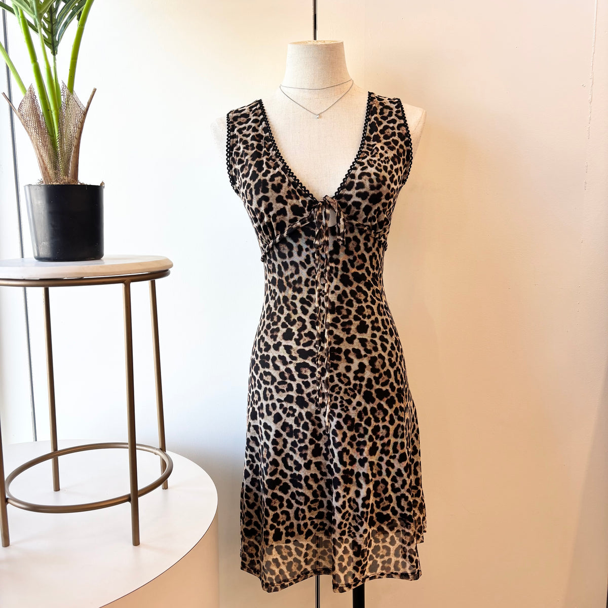 Carmela Dress (Leopard)