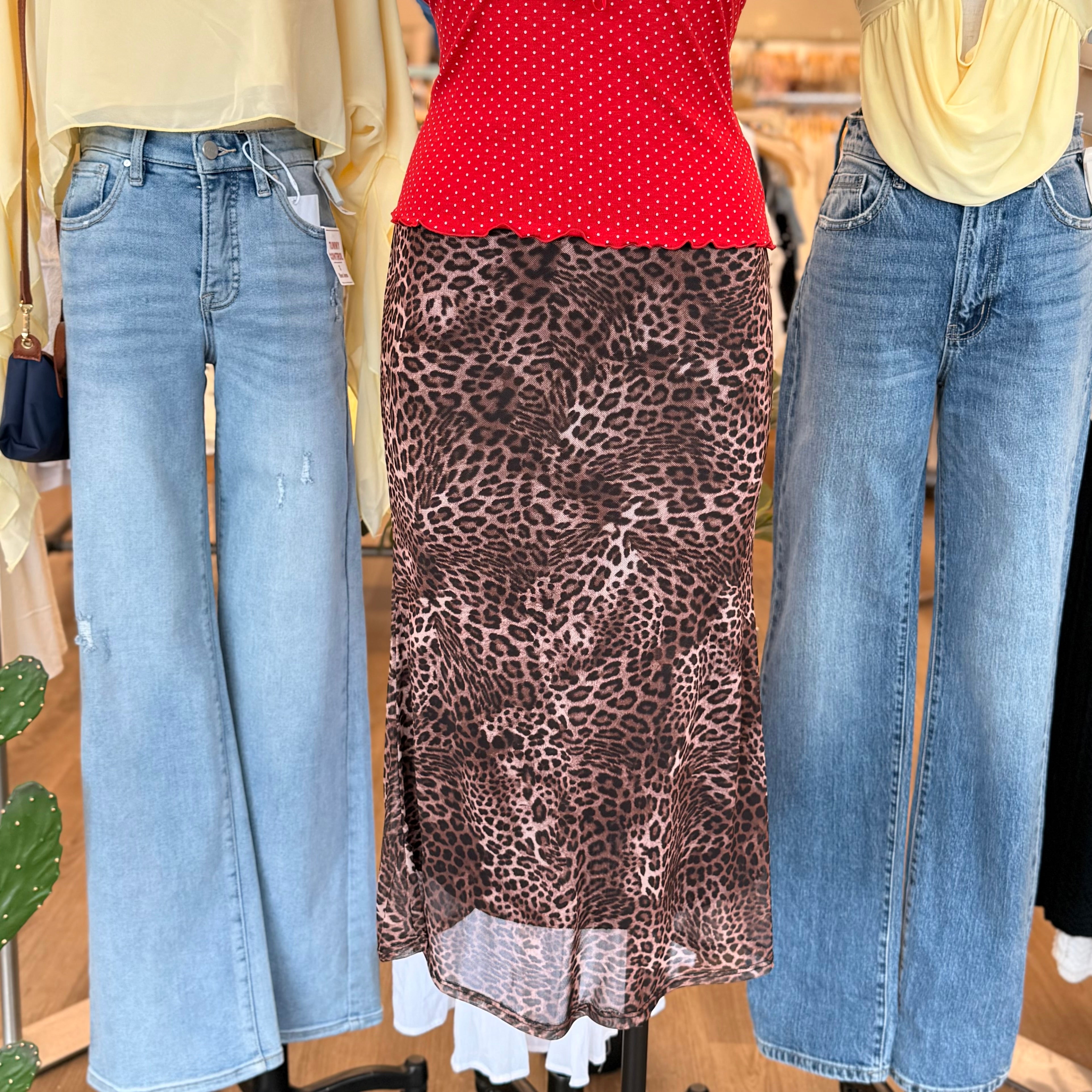 Nikki Cheetah Skirt (Leo)