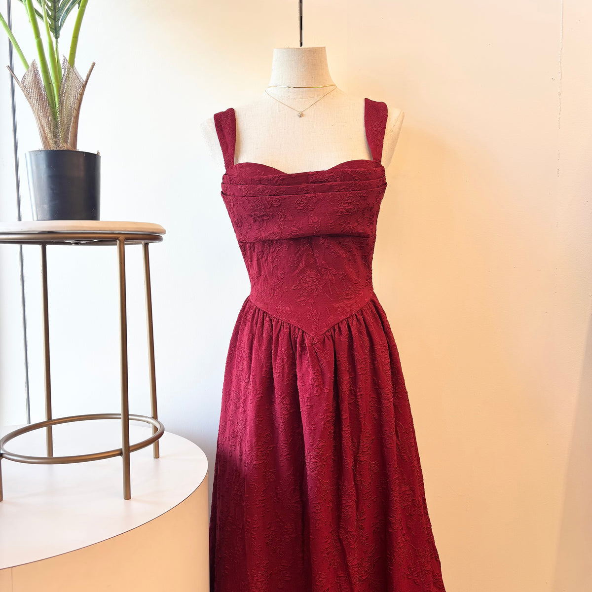 Charlotte Dress (Red)