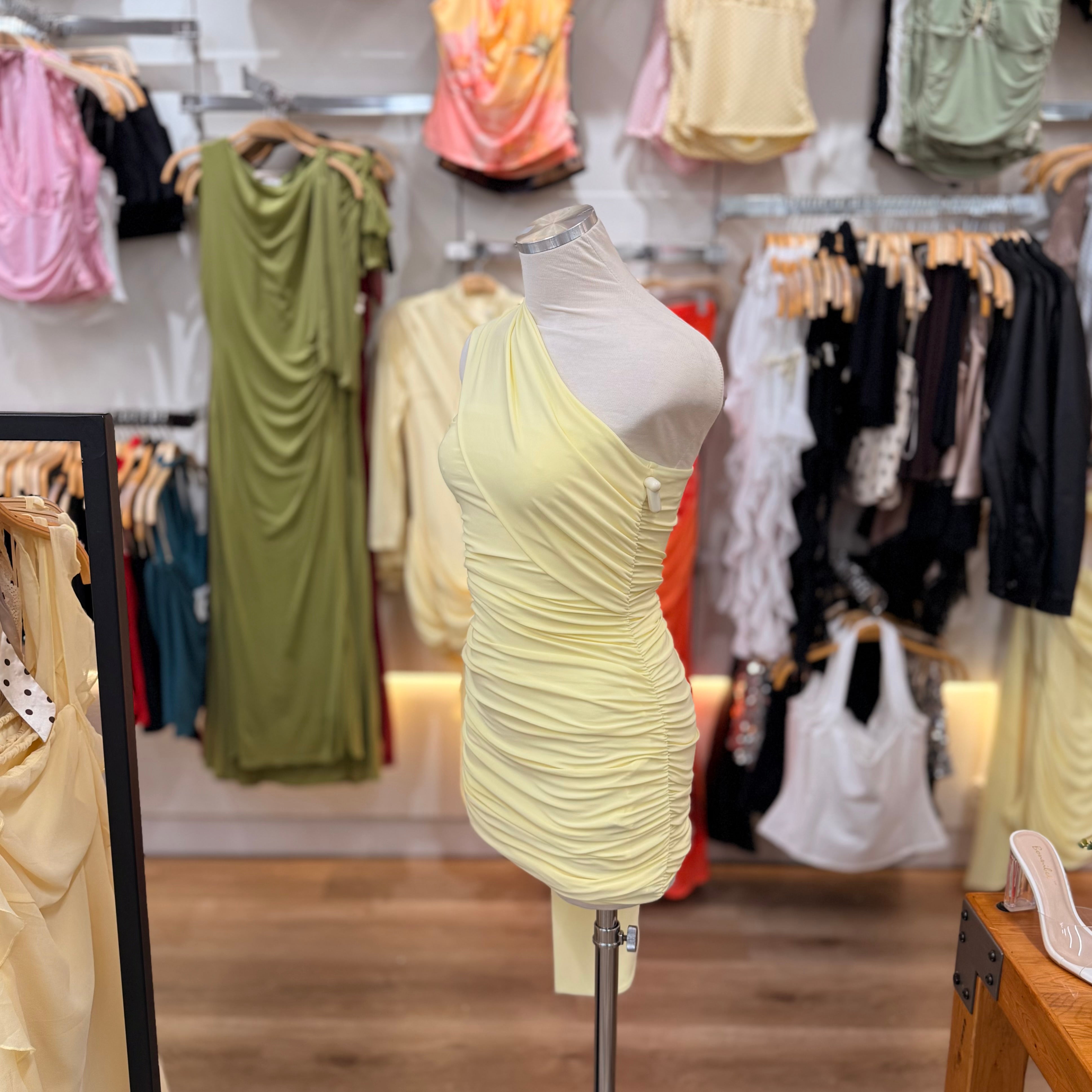 Jenny Dress (Butter Yellow)