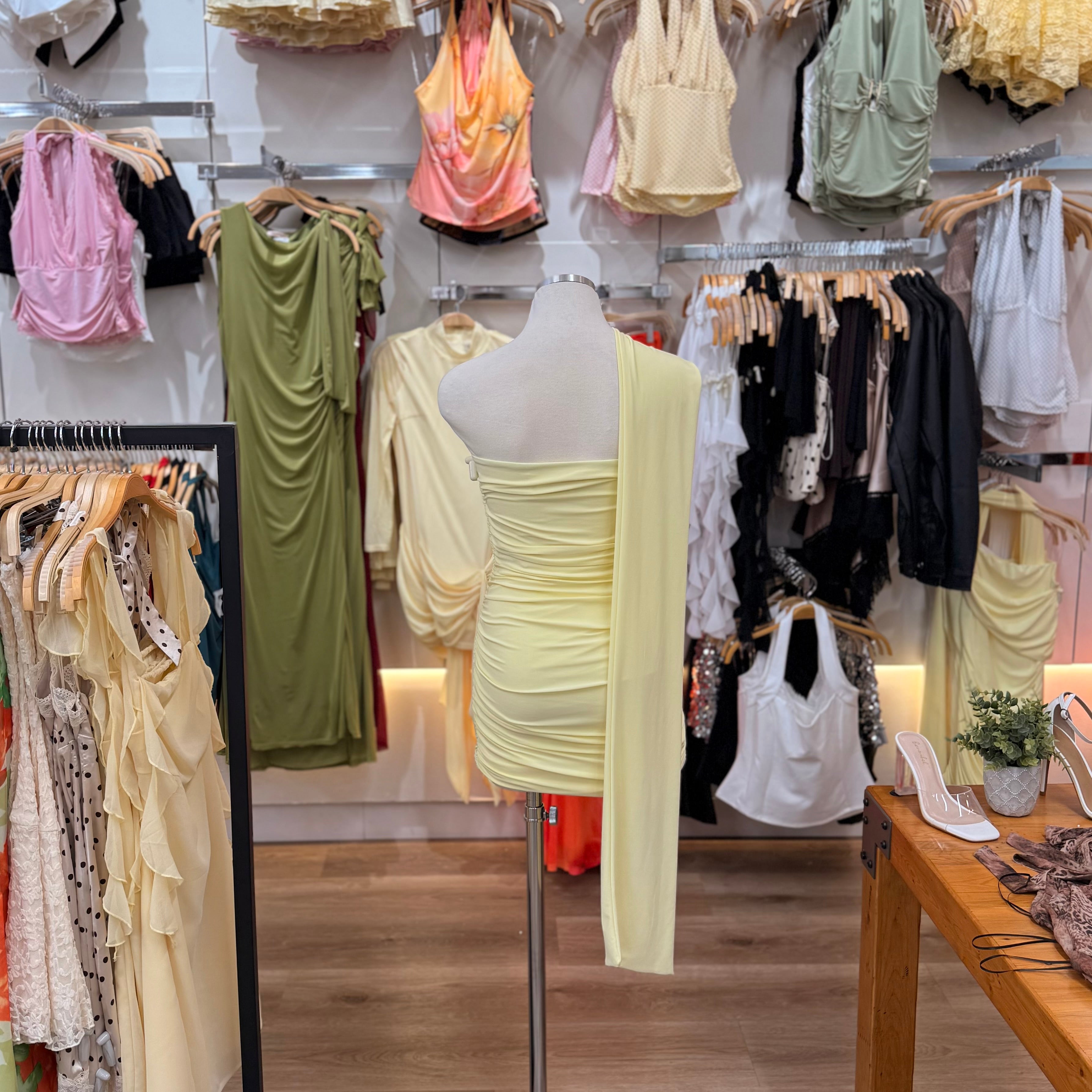 Jenny Dress (Butter Yellow)