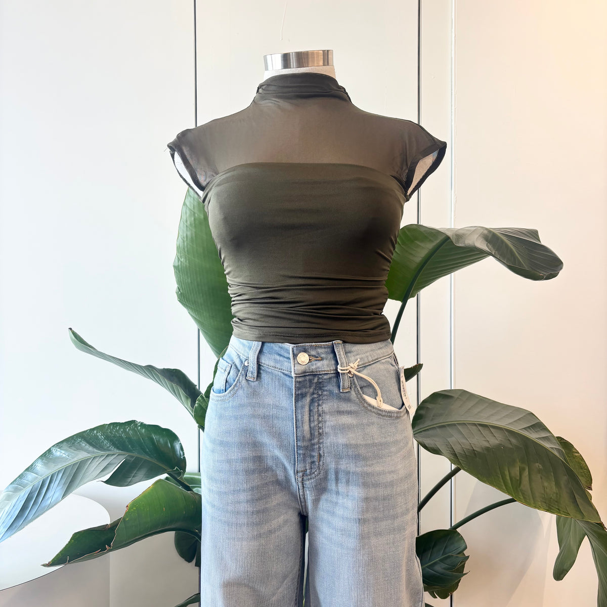 Delilah Top (Olive)