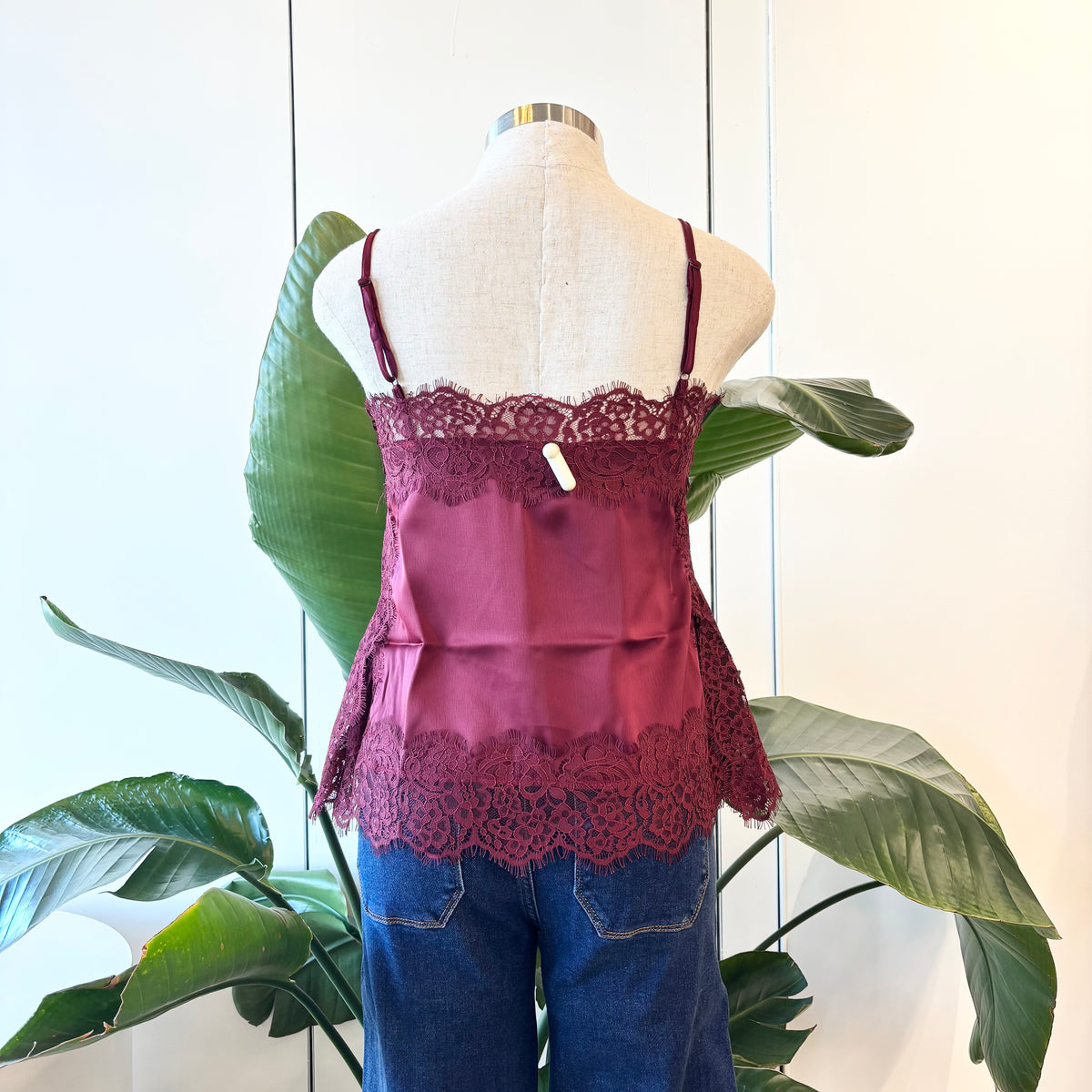 Clarie Top (Burgundy)