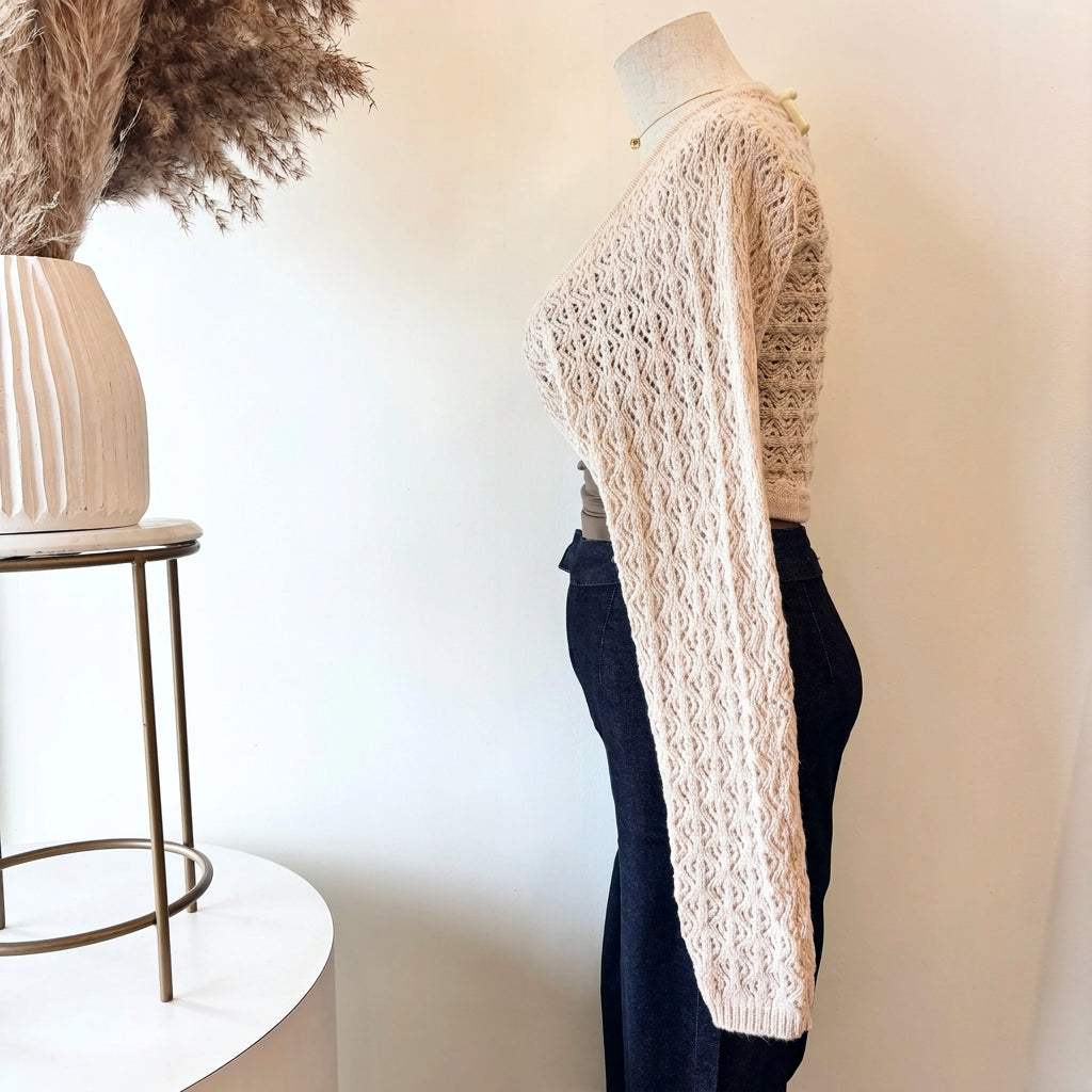 Kelli Cardigan (Beige)