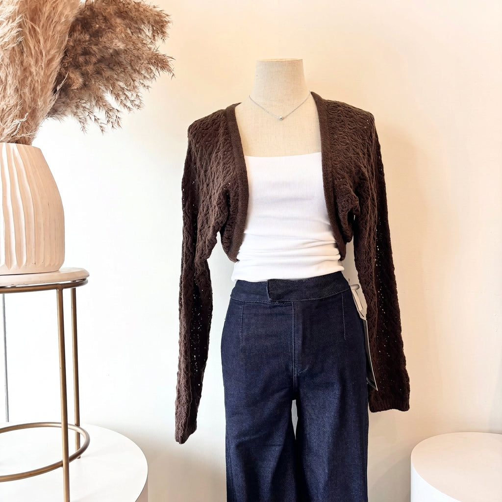 Kelli Cardigan (Brown)