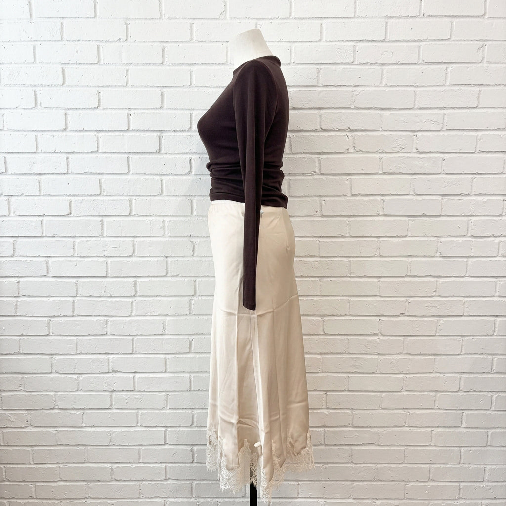 Cece Skirt (L Khaki)