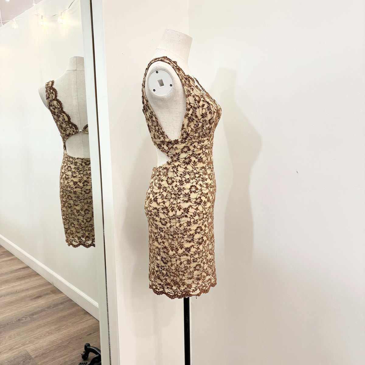 Dani Dress (Taupe)