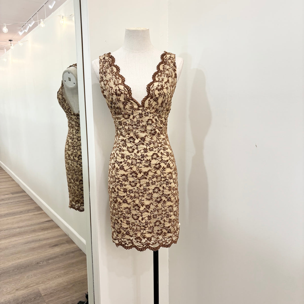 Dani Dress (Taupe)