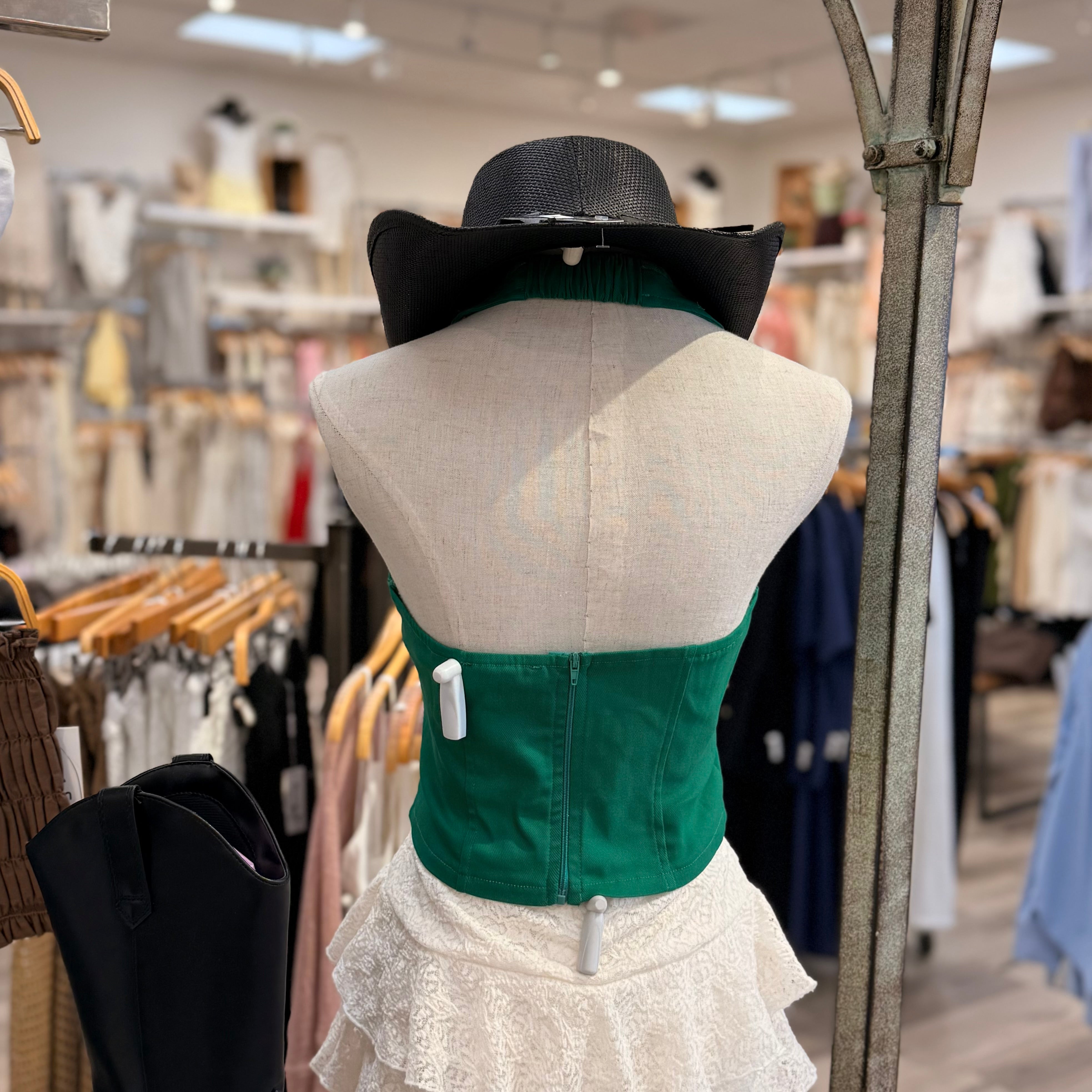 Mexico Halter Top (Green)