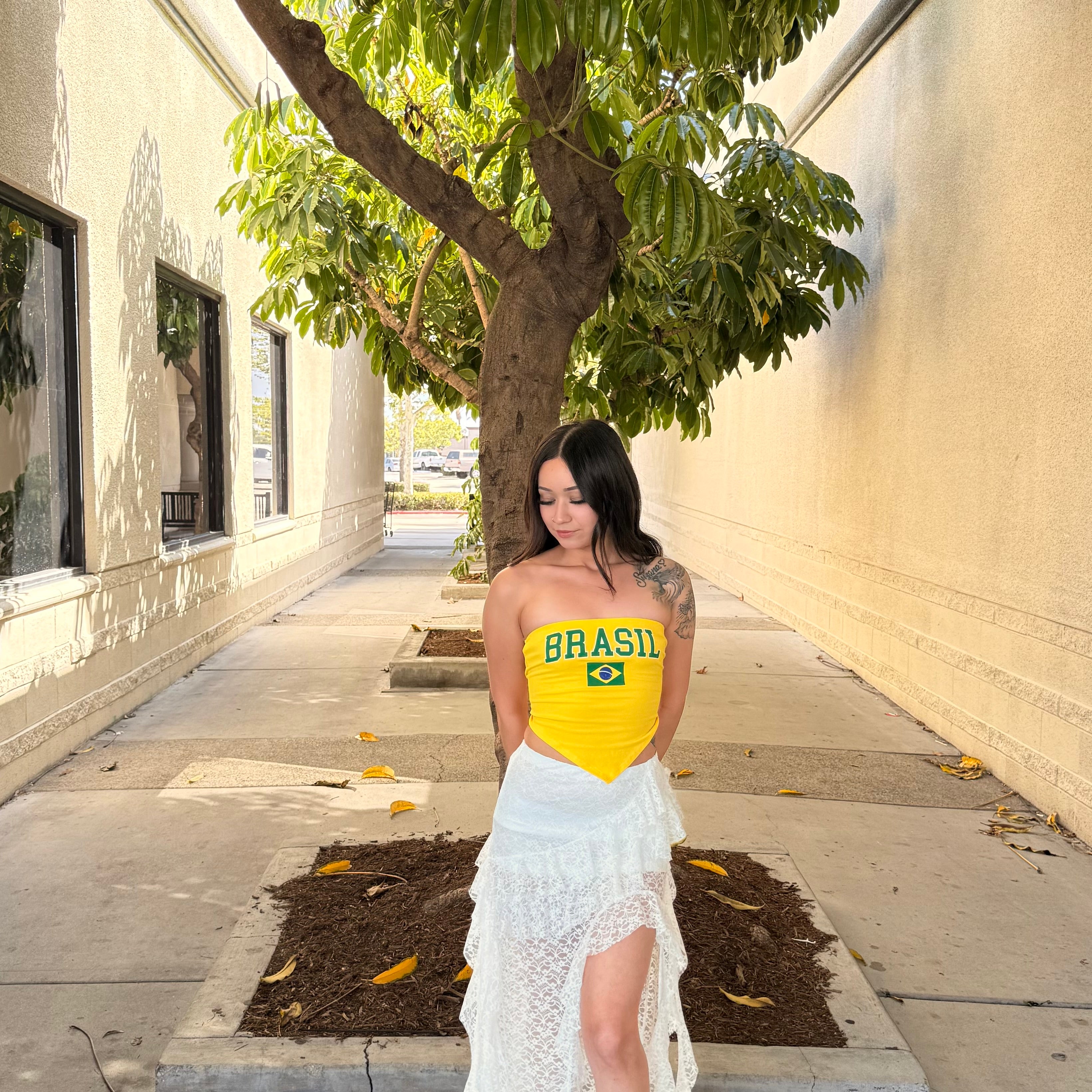 Brasil Tube Top (Yellow)