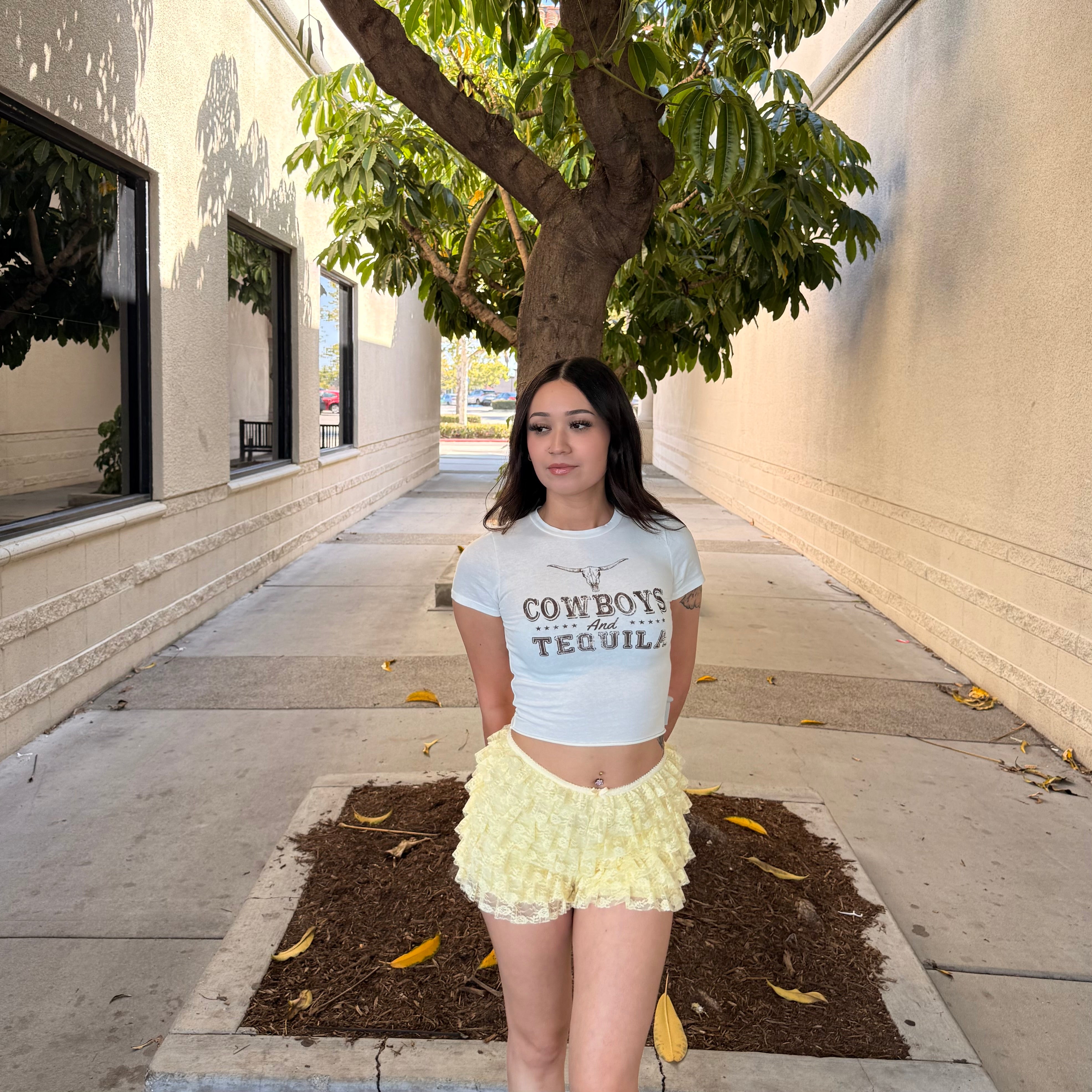 Cowboys & Tequila Tee (Ivory)
