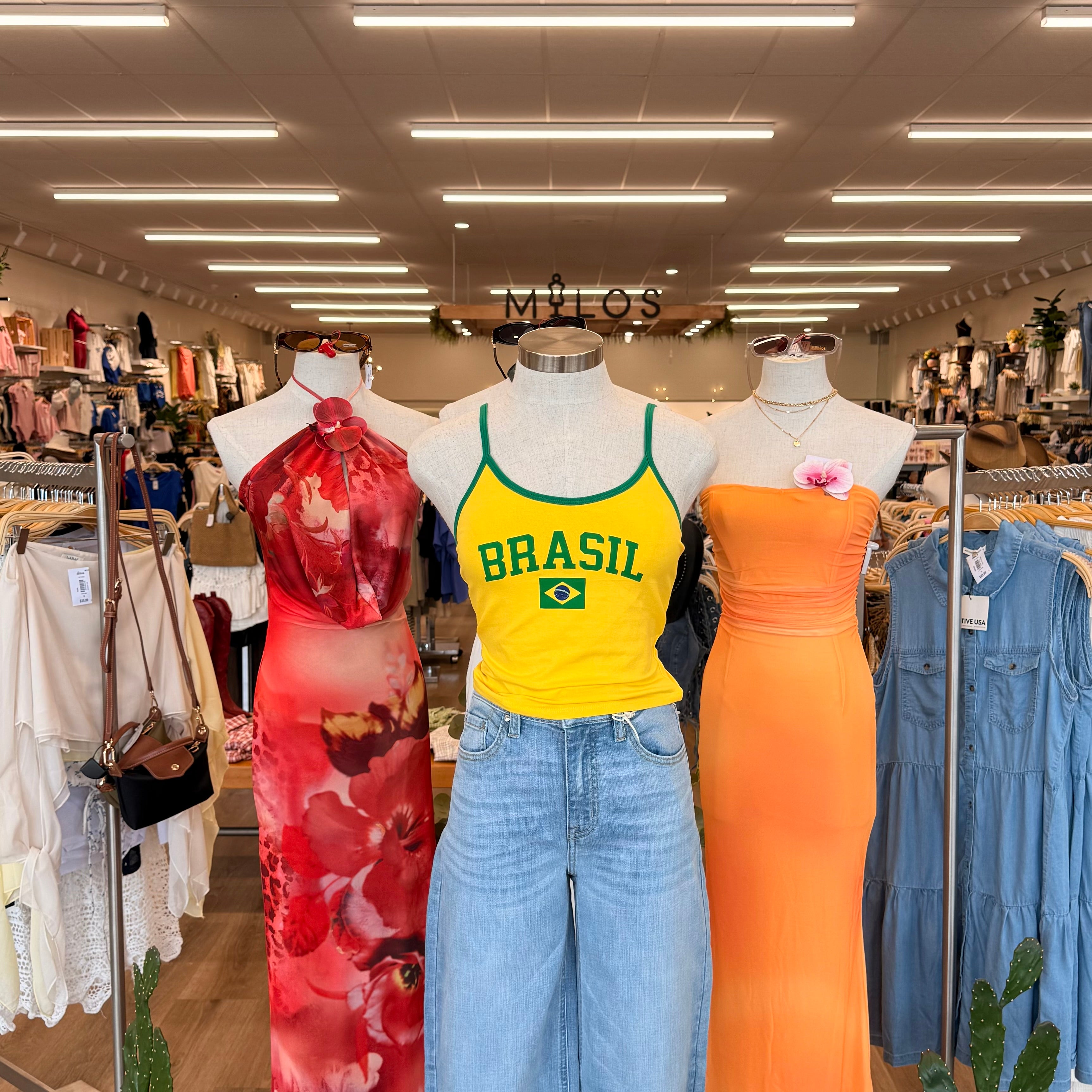 Brasil Tank Top (Yellow)