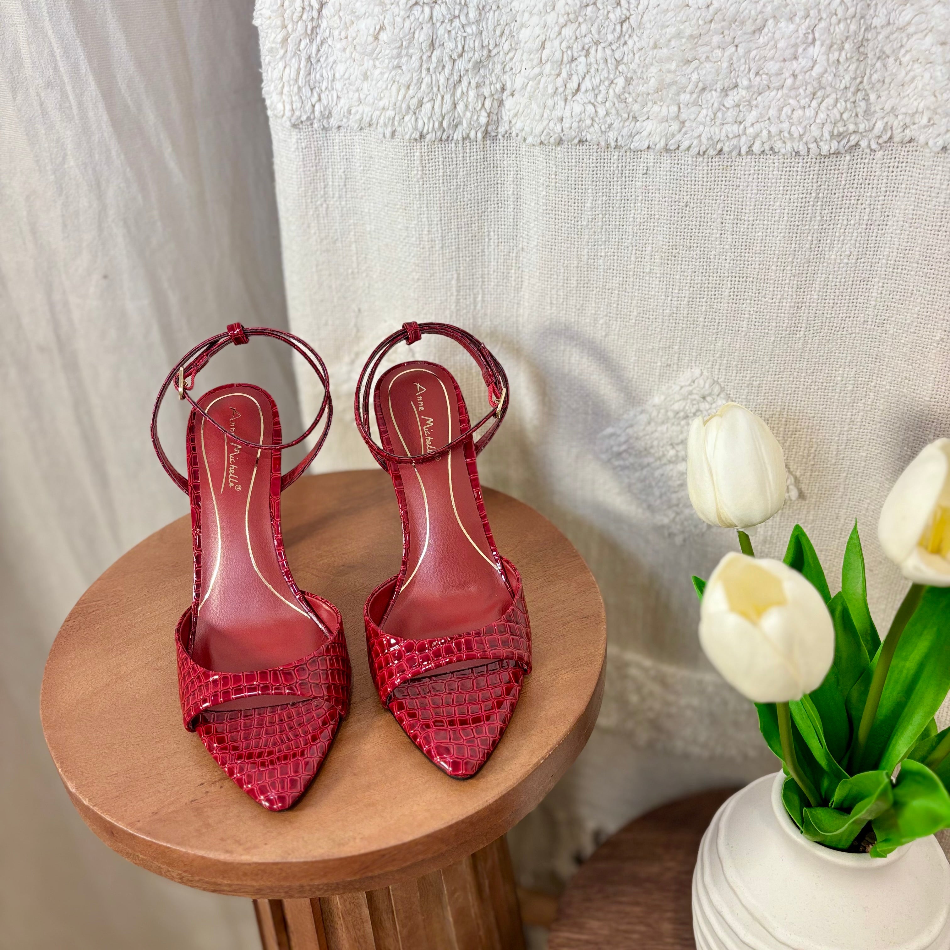 Natasha Heels (Red)