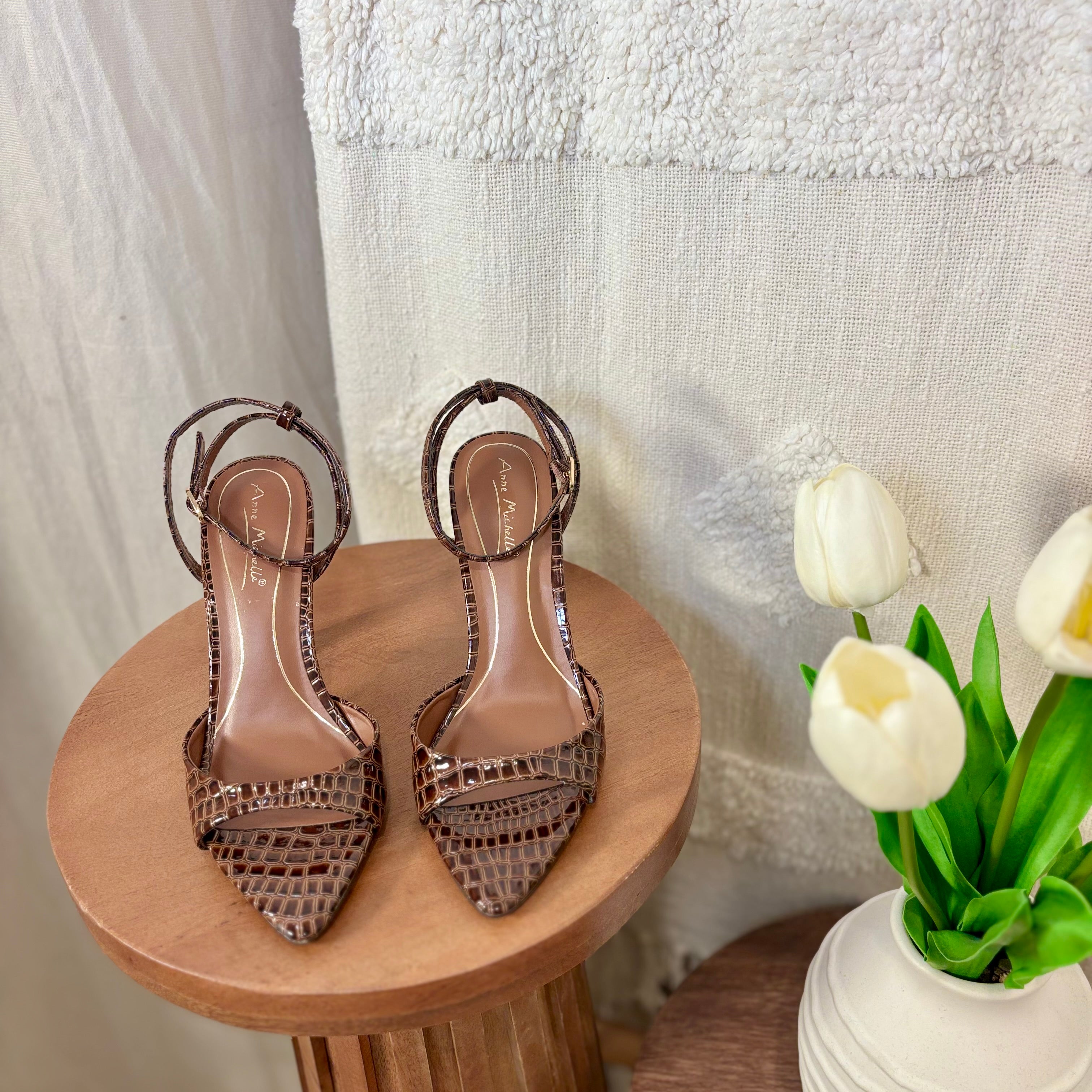 Natasha Heels (Brown)