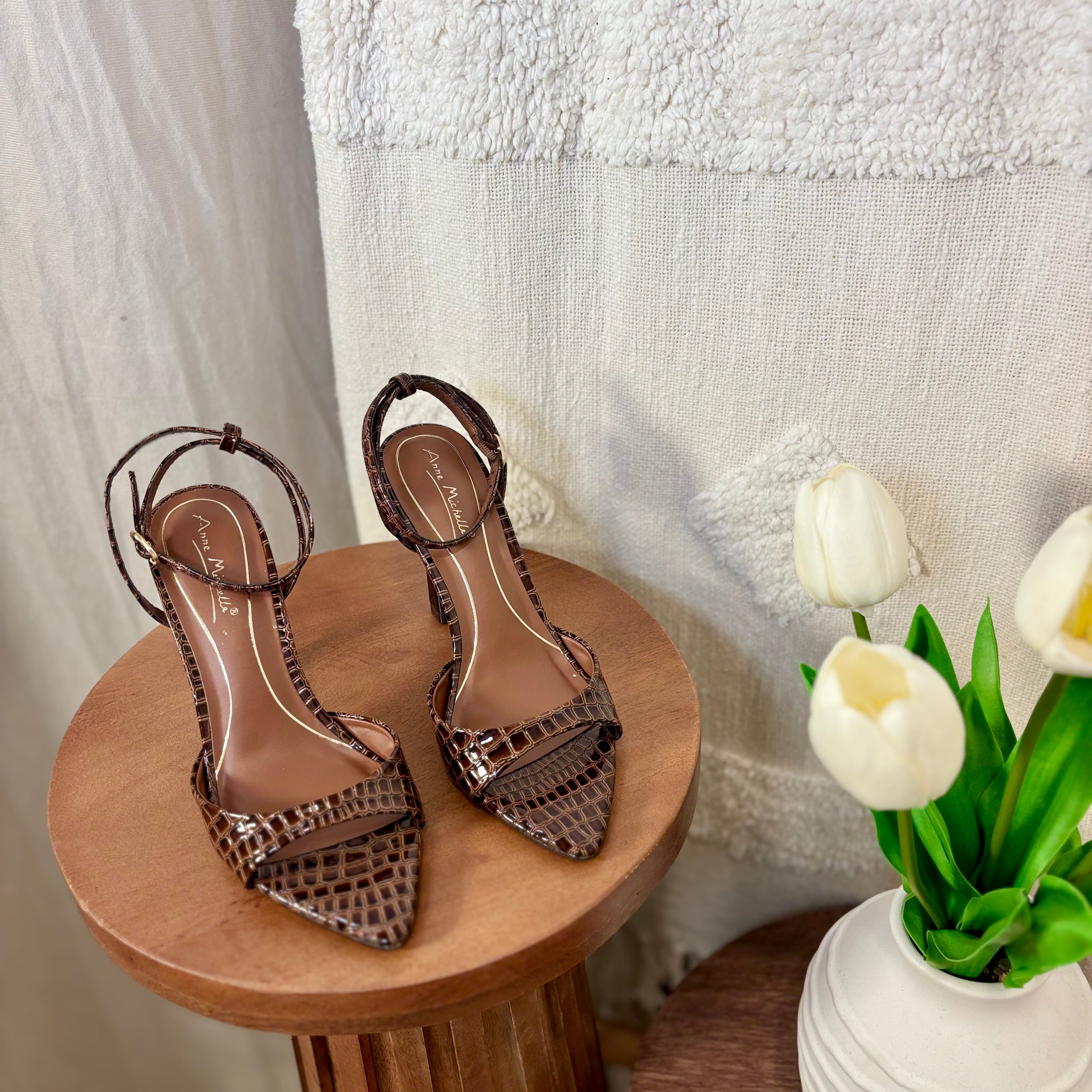 Natasha Heels (Brown)