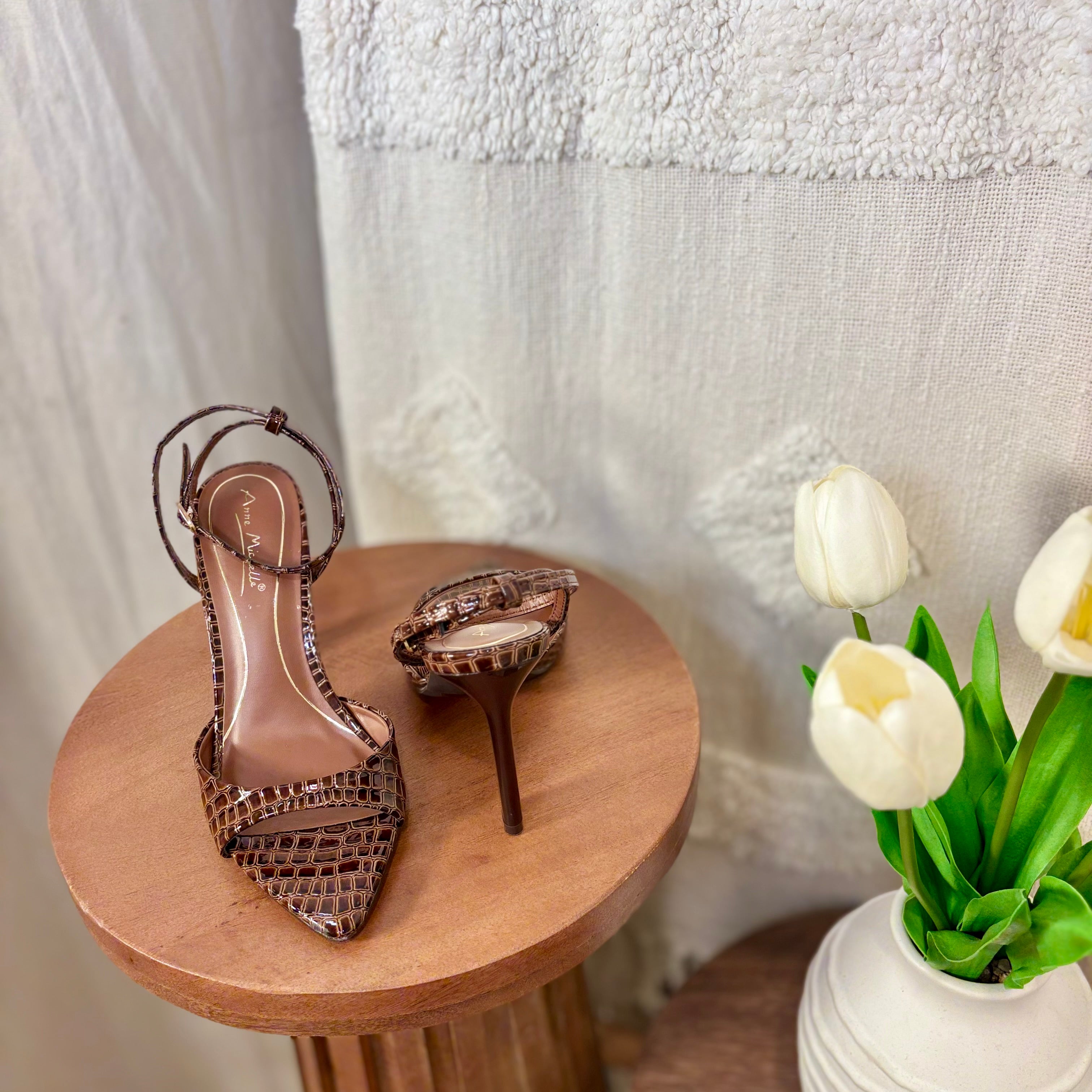 Natasha Heels (Brown)