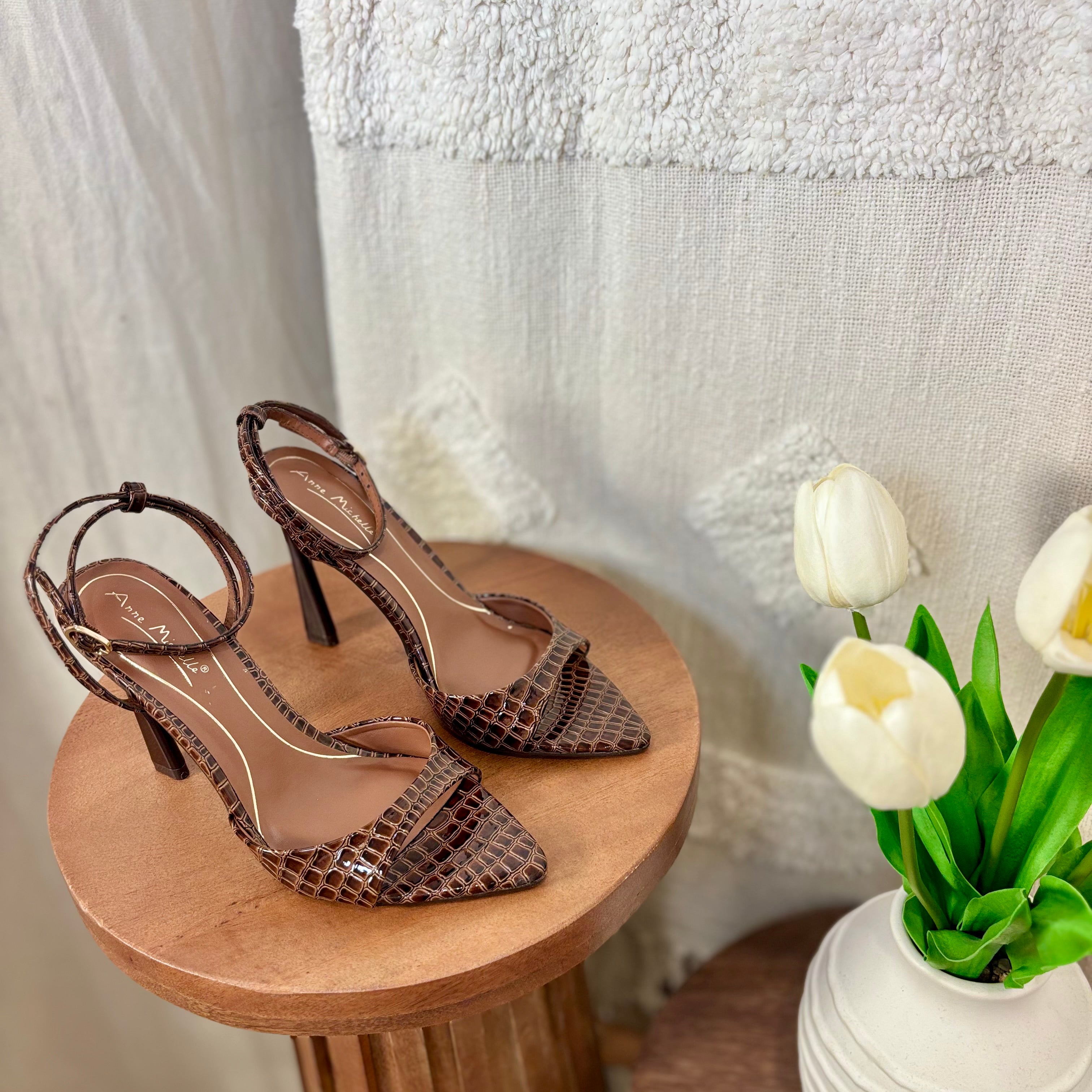 Natasha Heels (Brown)