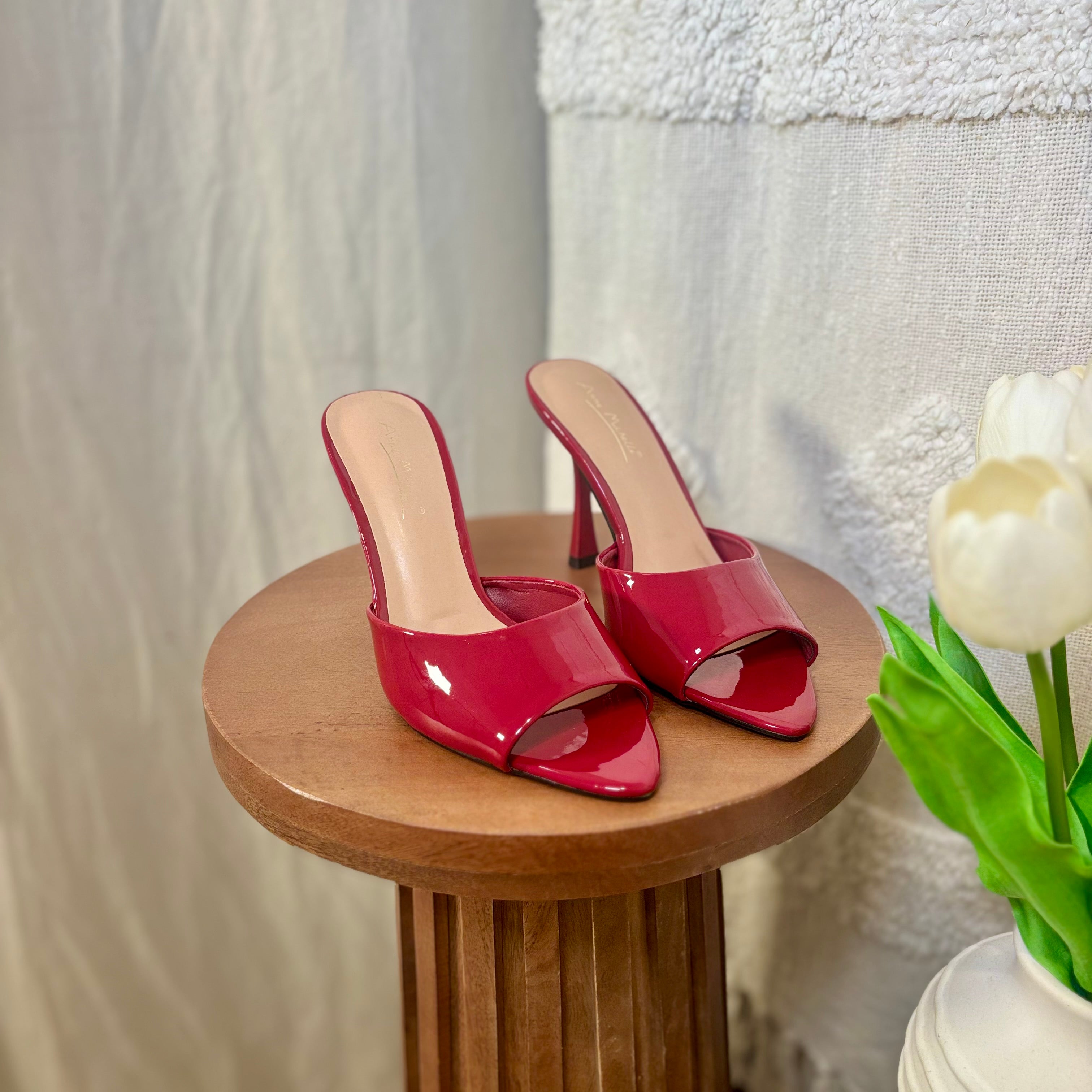 Mila Heels (Cherry)