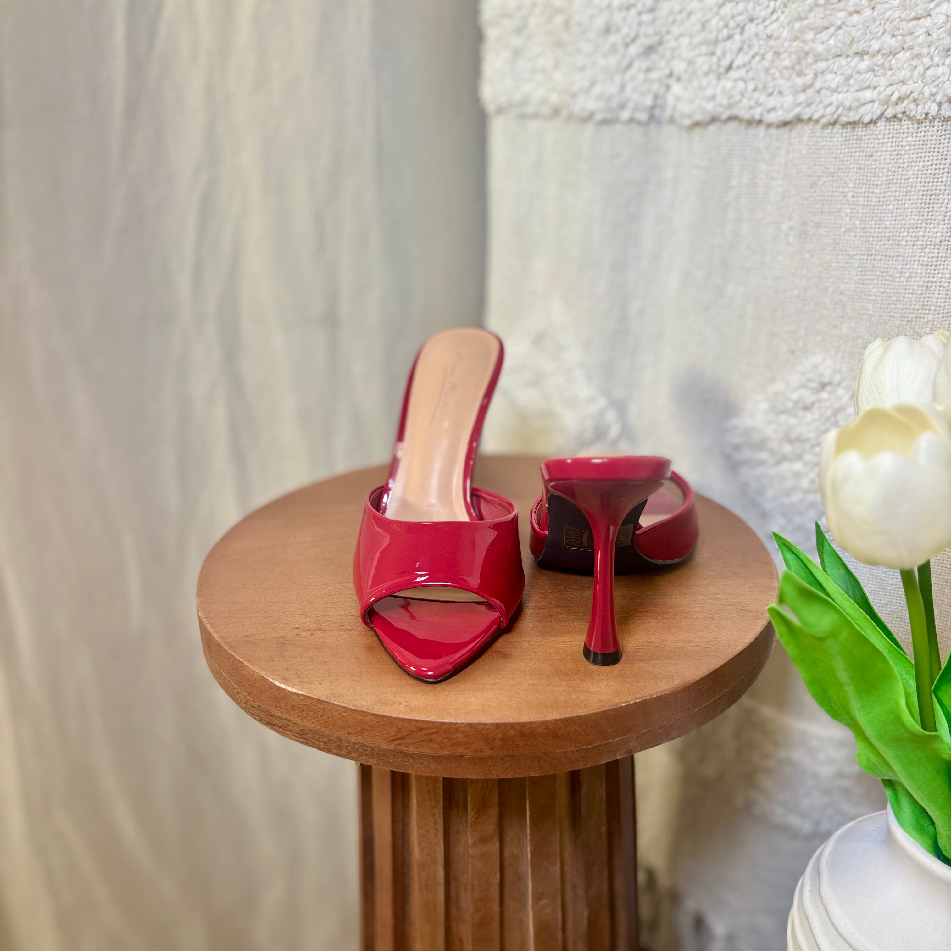 Mila Heels (Cherry)