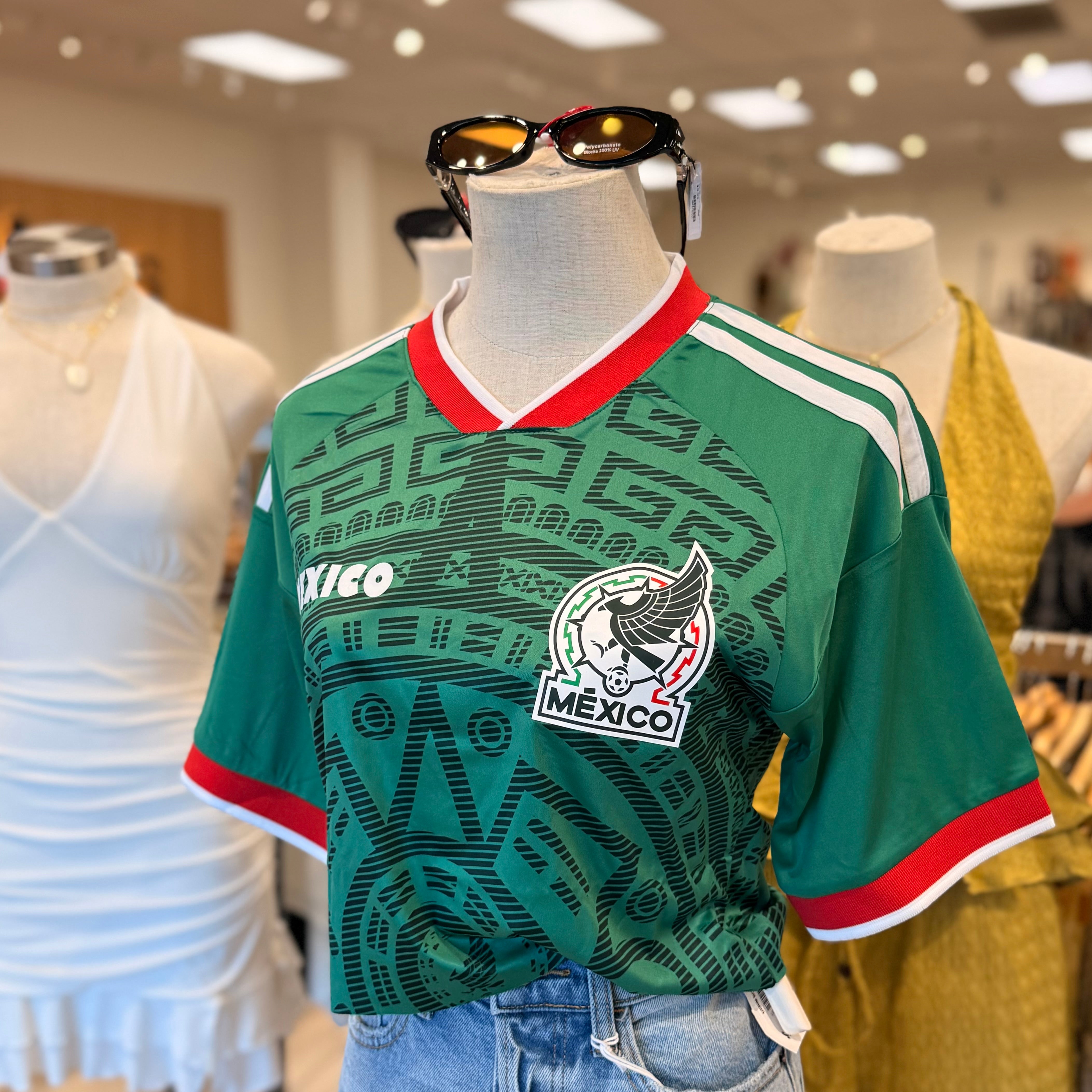 Mexico Crop Jersey (Green)