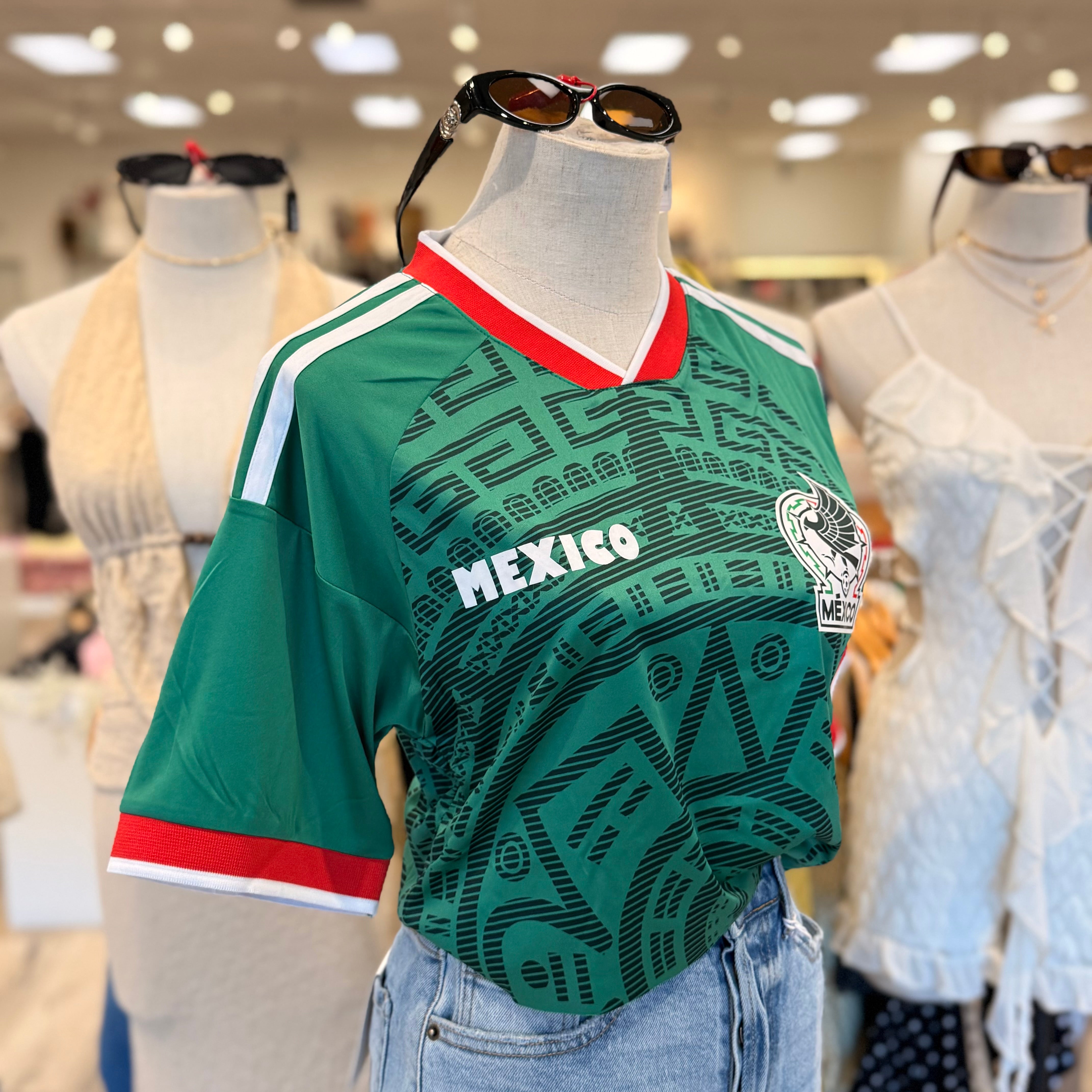 Mexico Crop Jersey (Green)