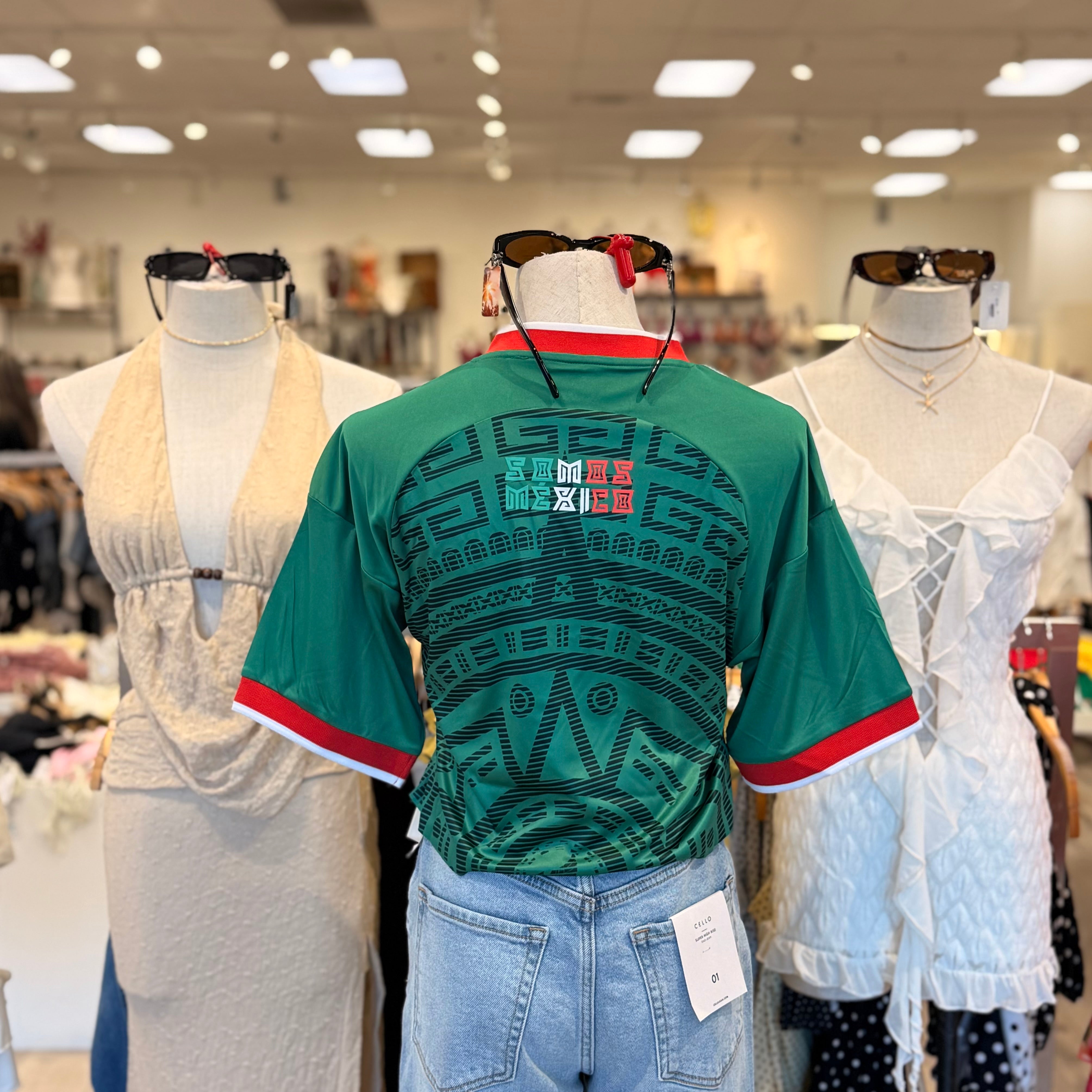 Mexico Crop Jersey (Green)