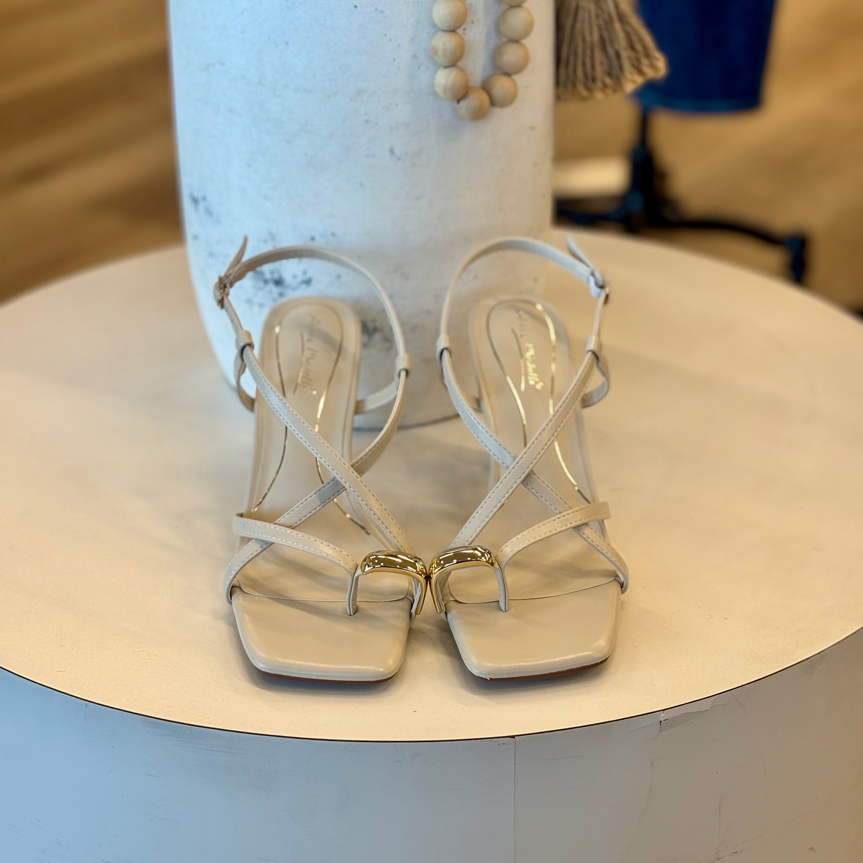 Destiney heels (Ivory)