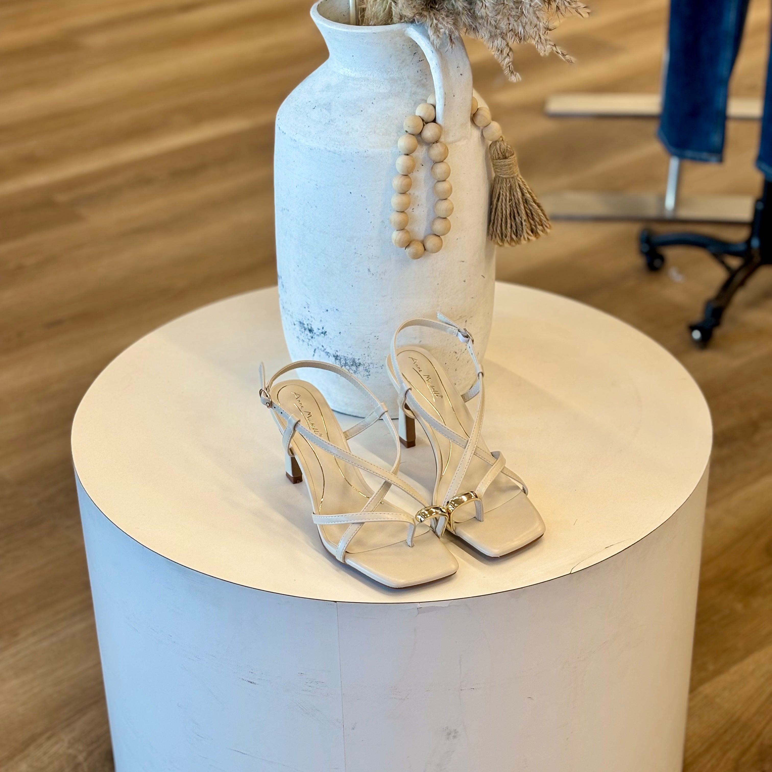 Destiney heels (Ivory)