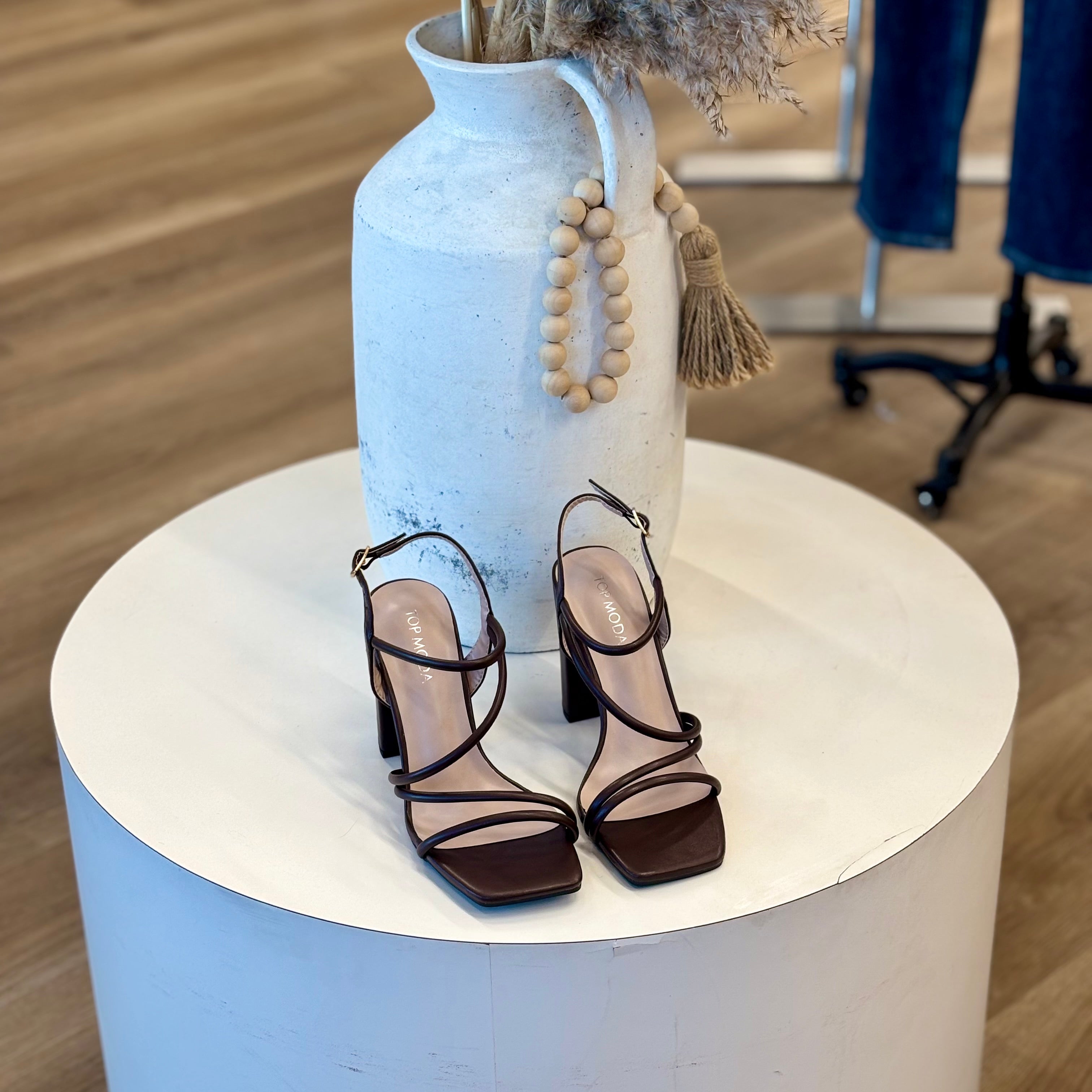 Celeste Heels (Brown)