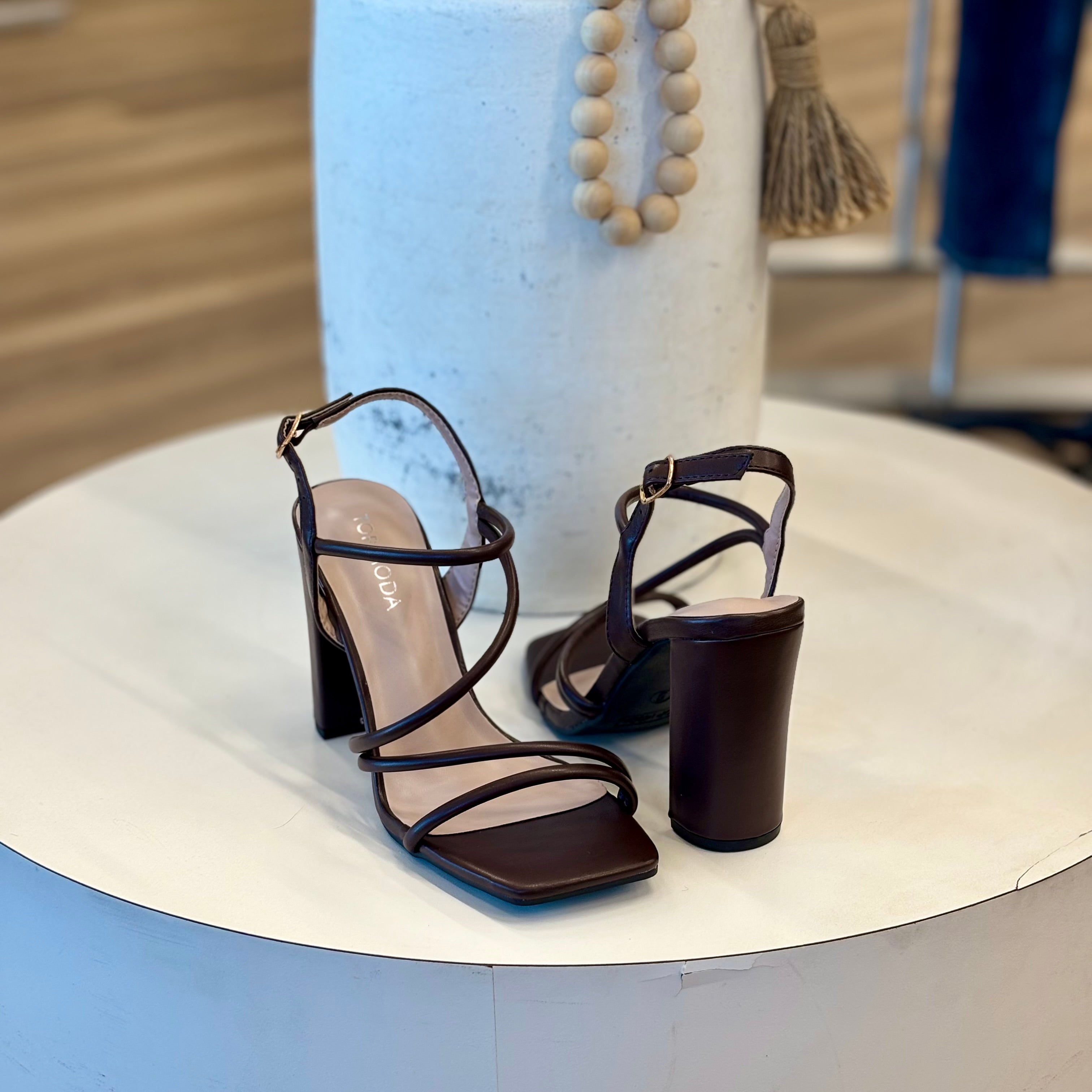 Celeste Heels (Brown)