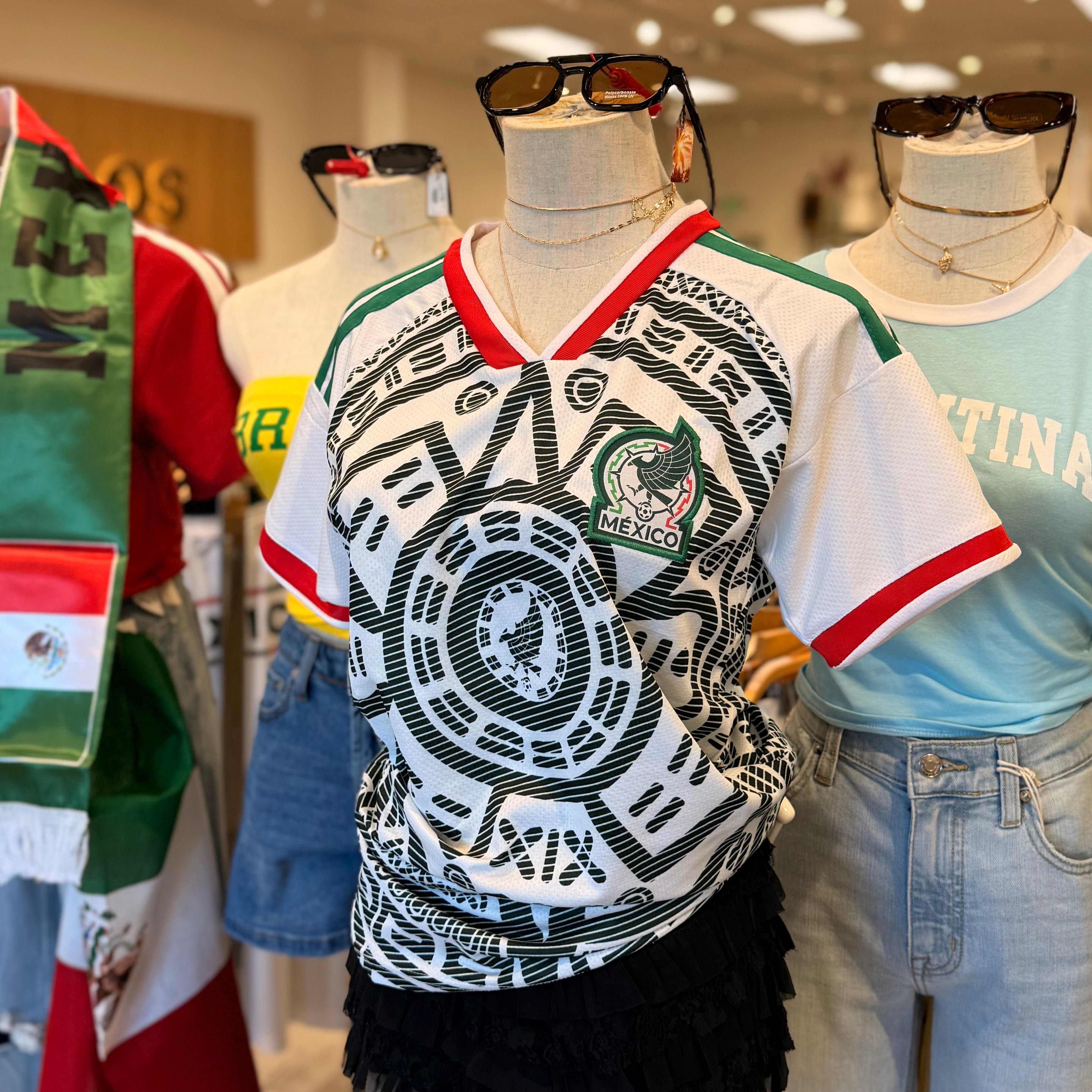 Mexico Fitted Jersey (White)