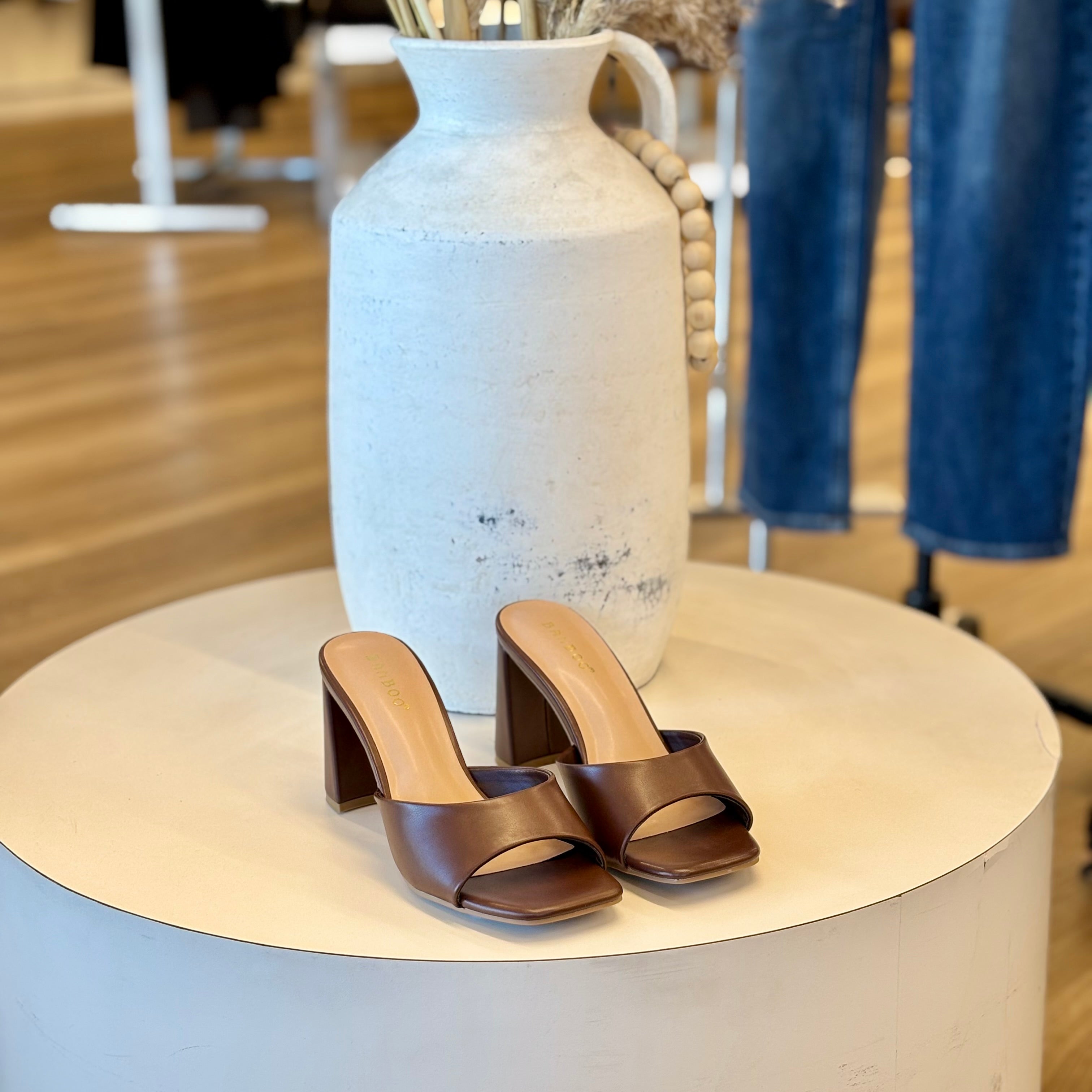 Evelyn Heels (Brown)