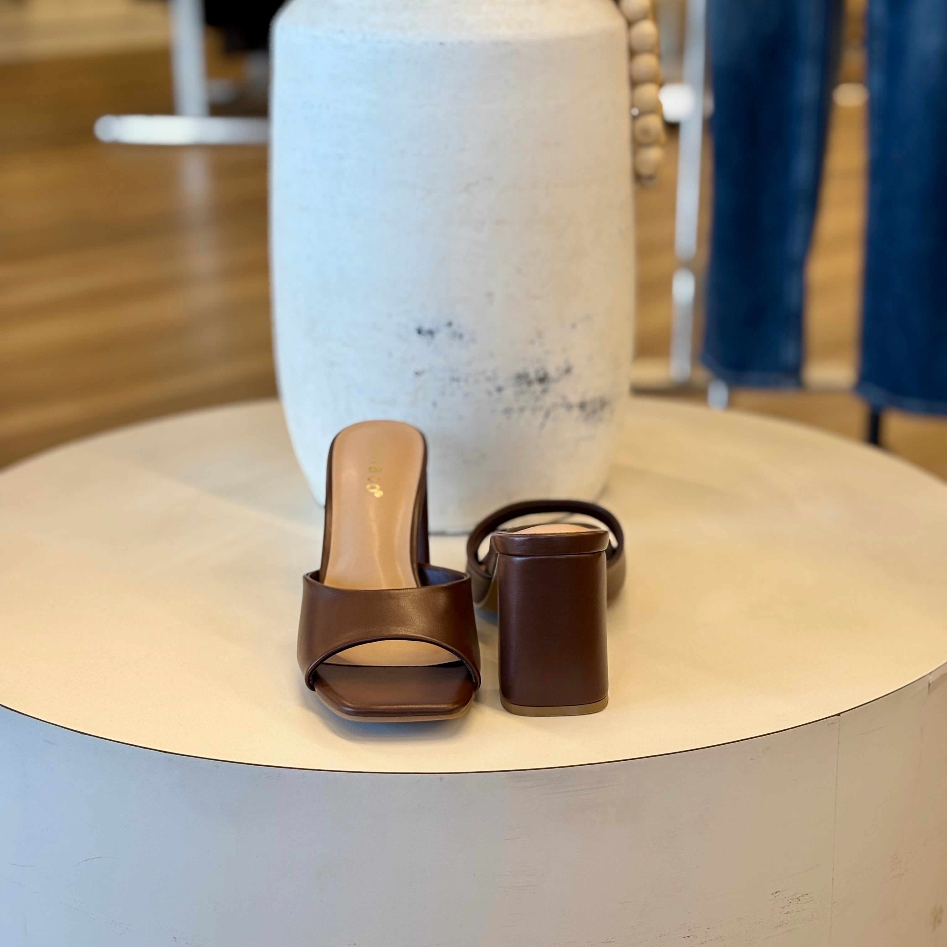 Evelyn Heels (Brown)