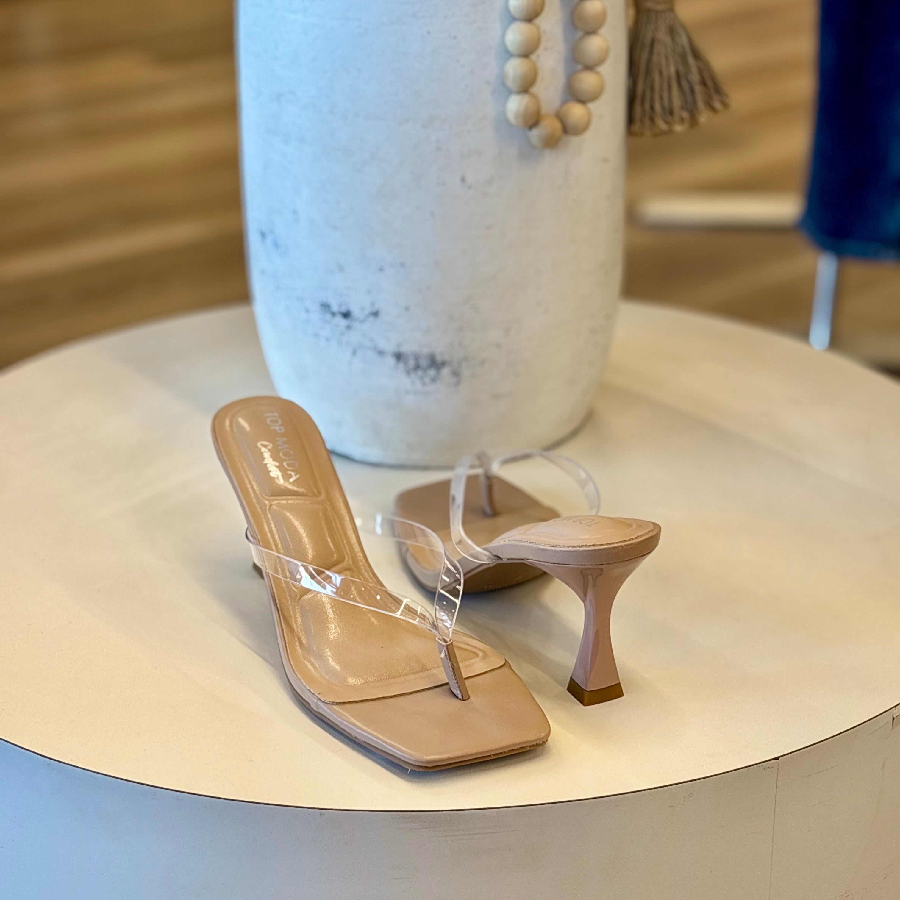 Diana Heels (Clear)