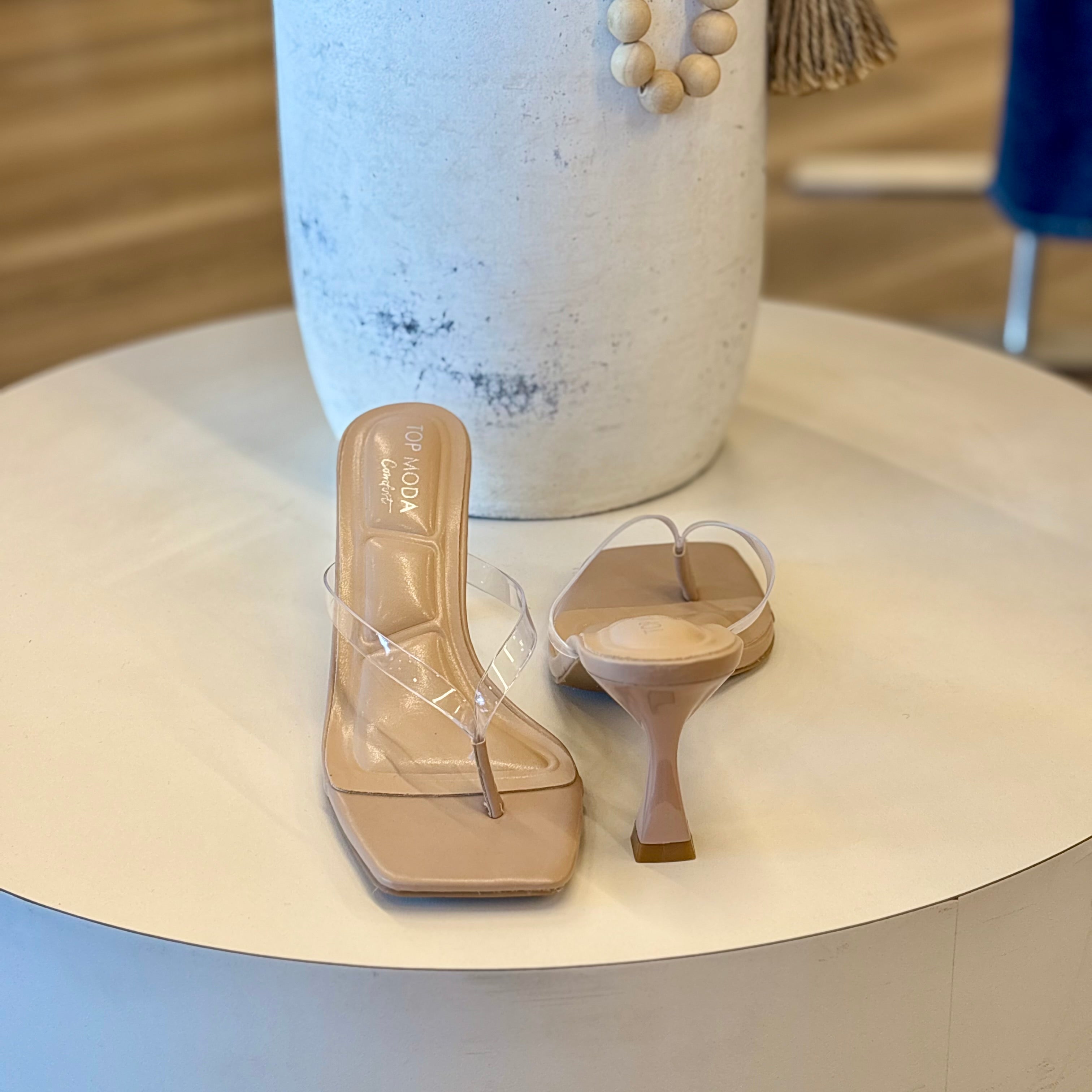 Diana Heels (Clear)