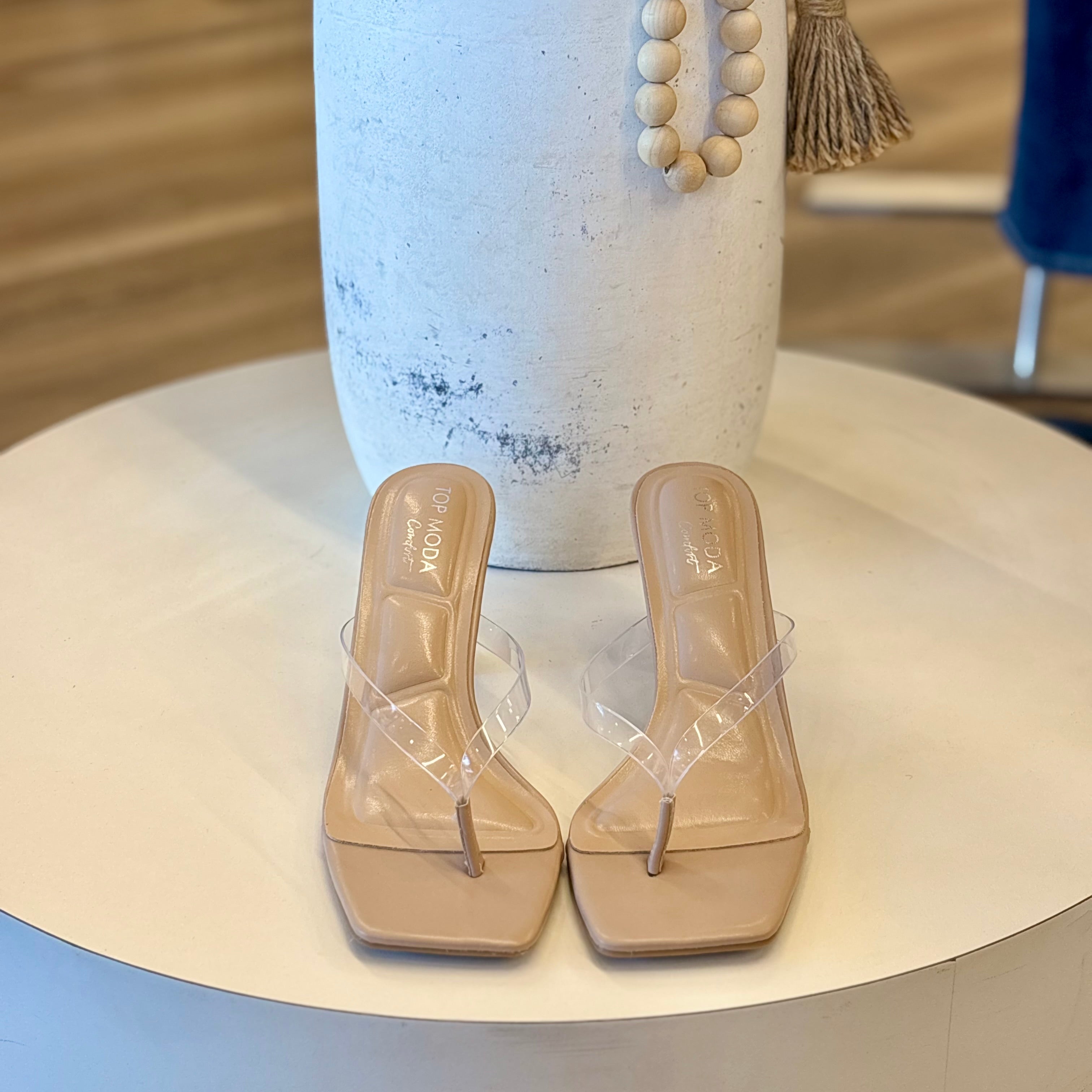 Diana Heels (Clear)