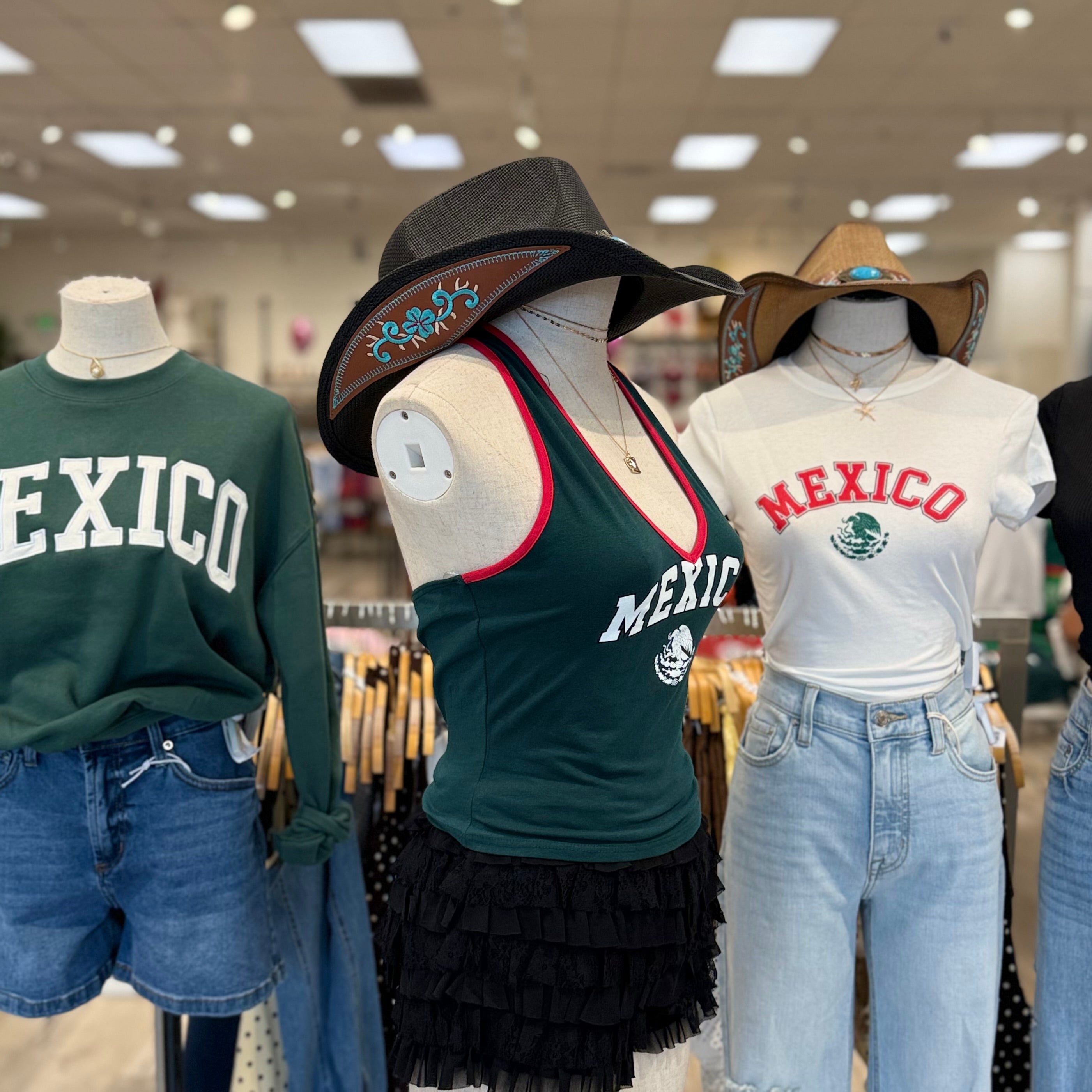 Mexico Halter Top (H Green)