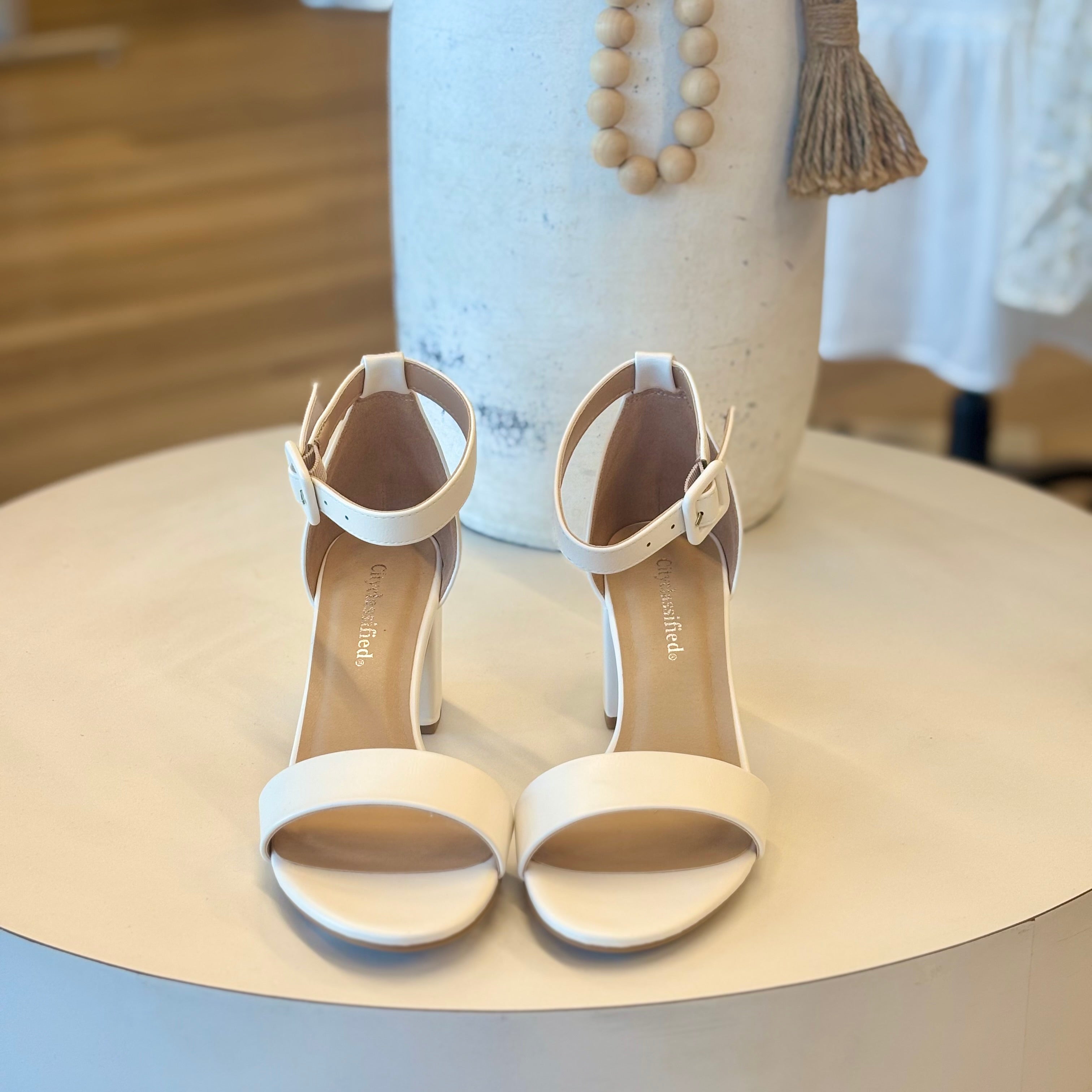 Kathy Heels (White)