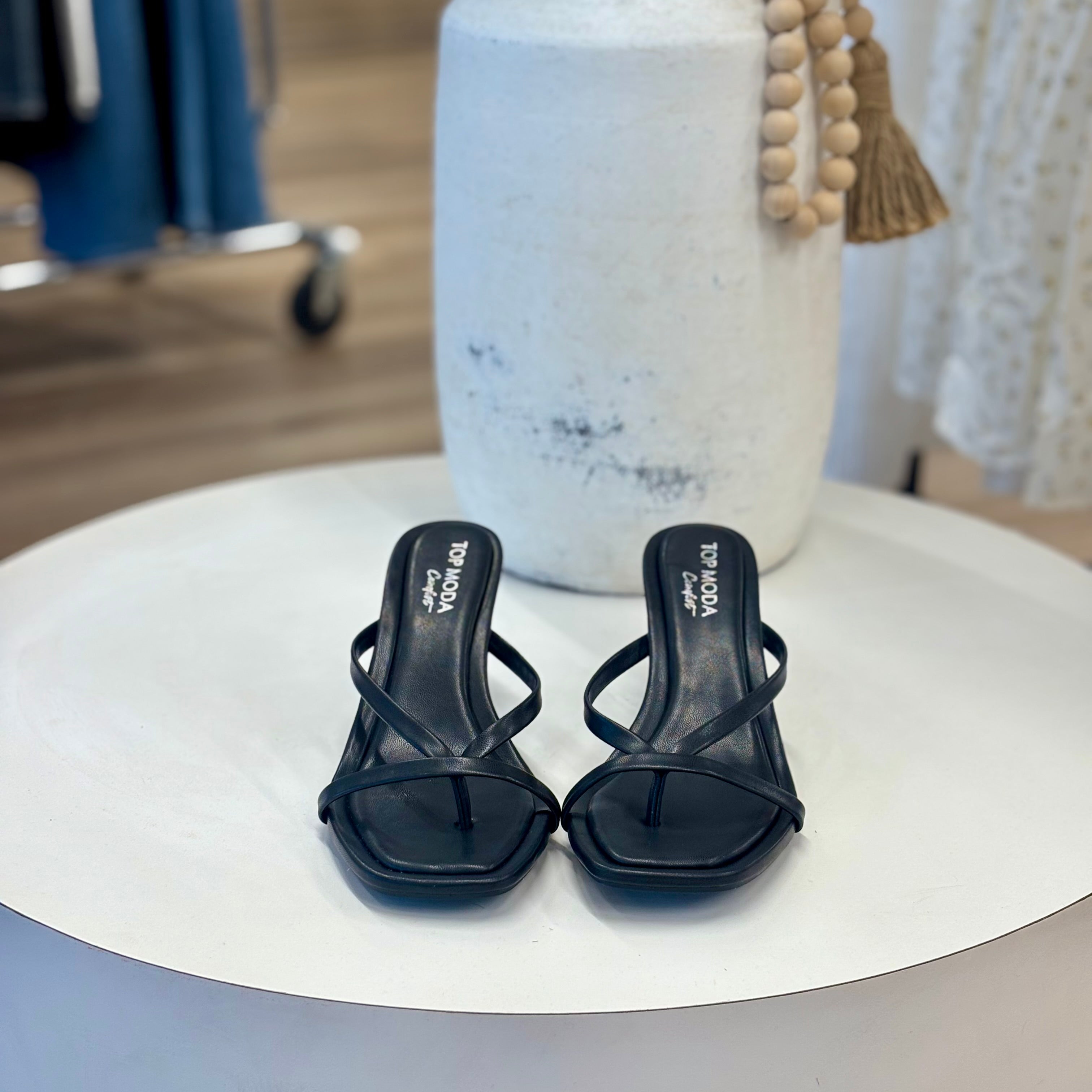Karla Heels (Black\pu)
