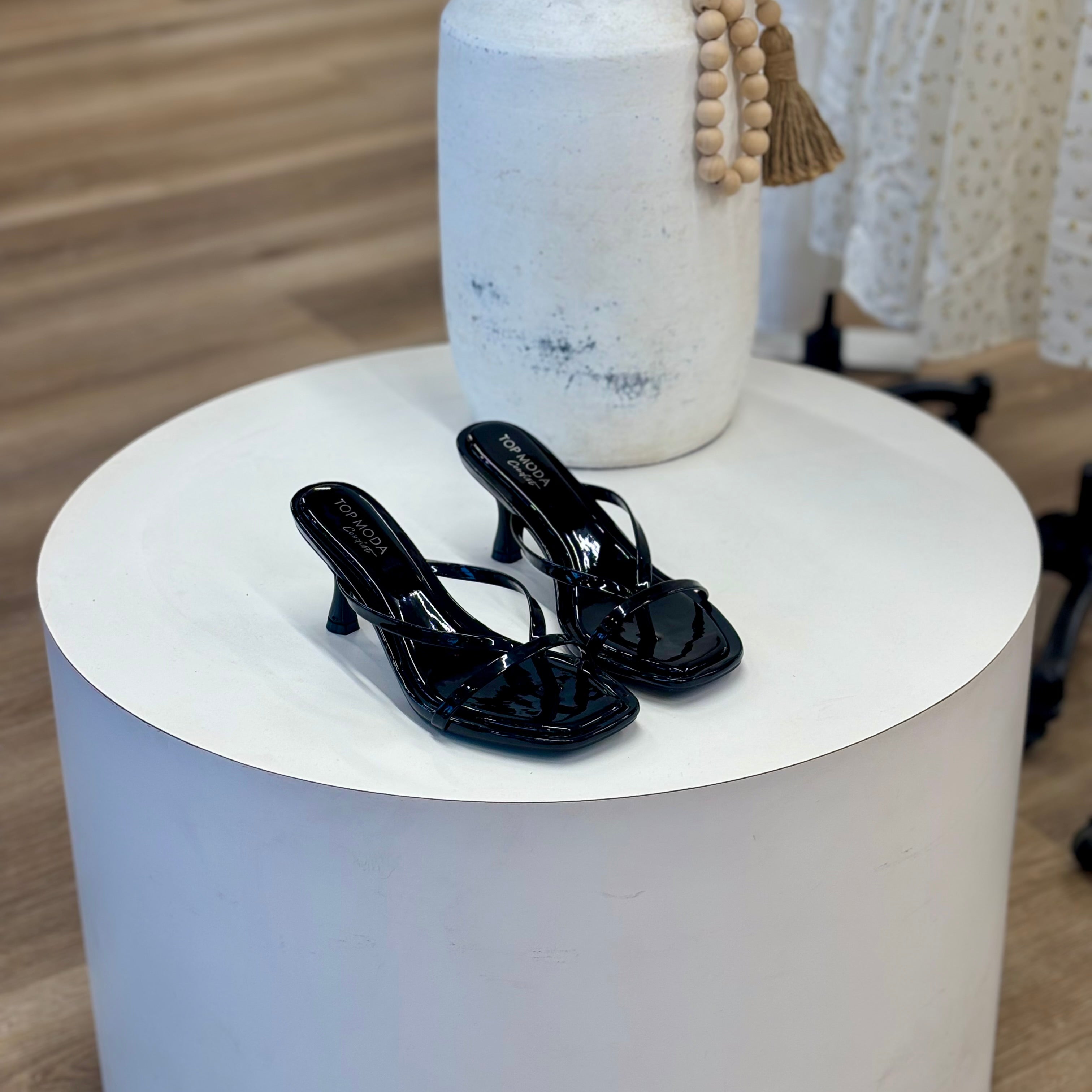 Karla Heels (Black/pat)